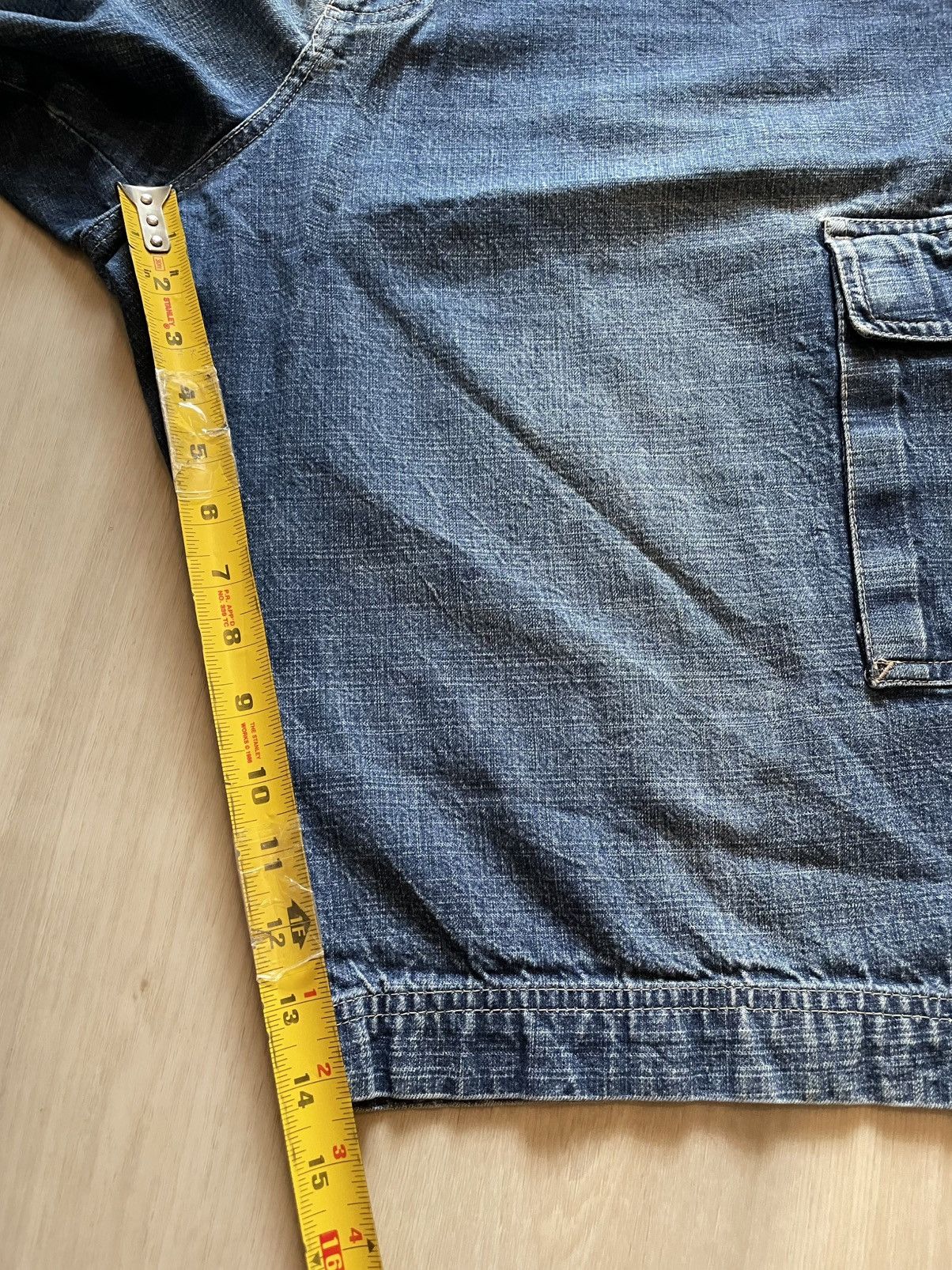 Fubu × Vintage Vintage Y2K FUBU Denim Carpenter Cargo Shorts Size 40 Size US 40 / EU 56 - 7 Thumbnail