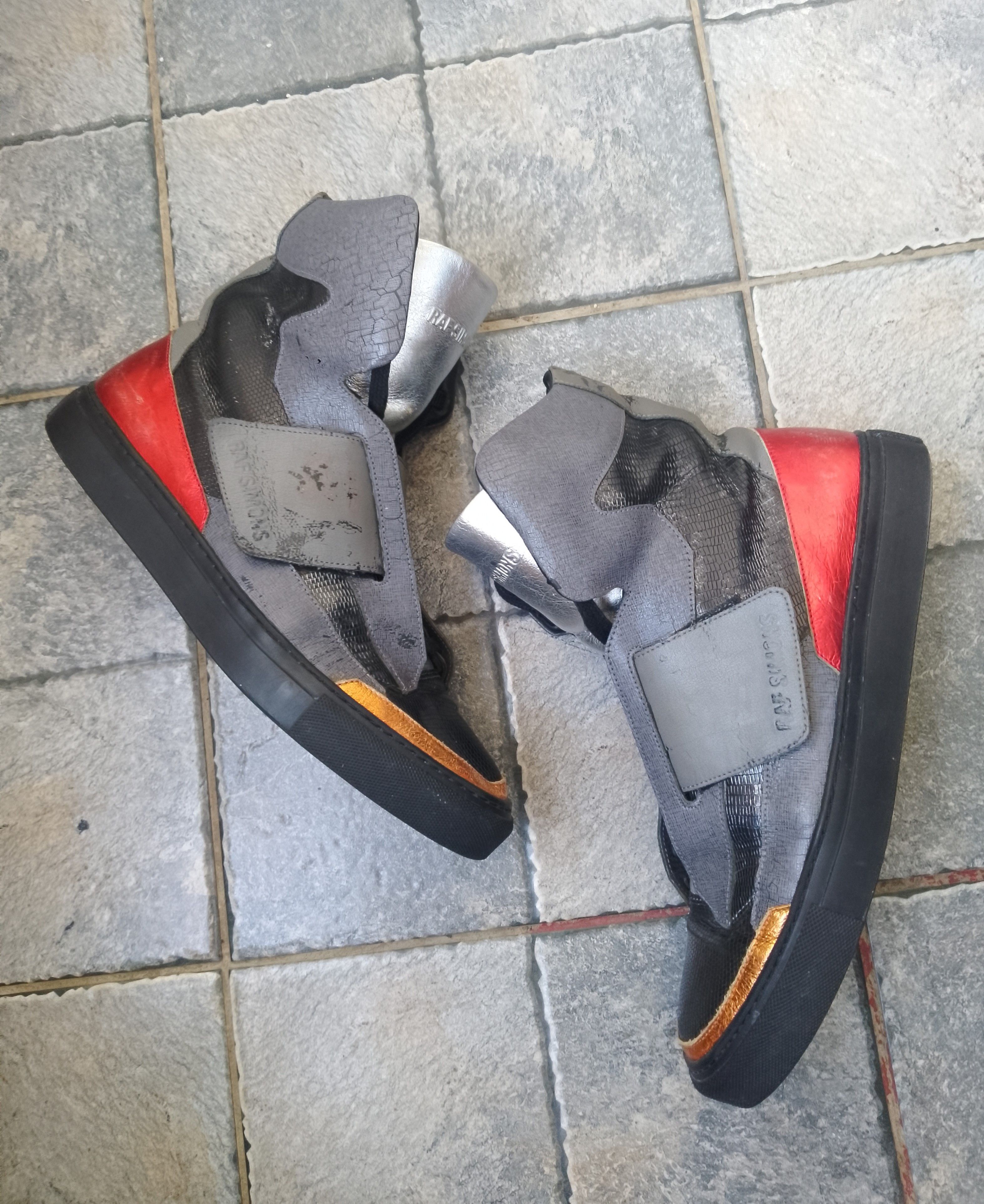 Raf Simons × Sterling Ruby Raf Simons x sterling Ruby high top trainers Size US 9 / EU 42 - 3 Thumbnail