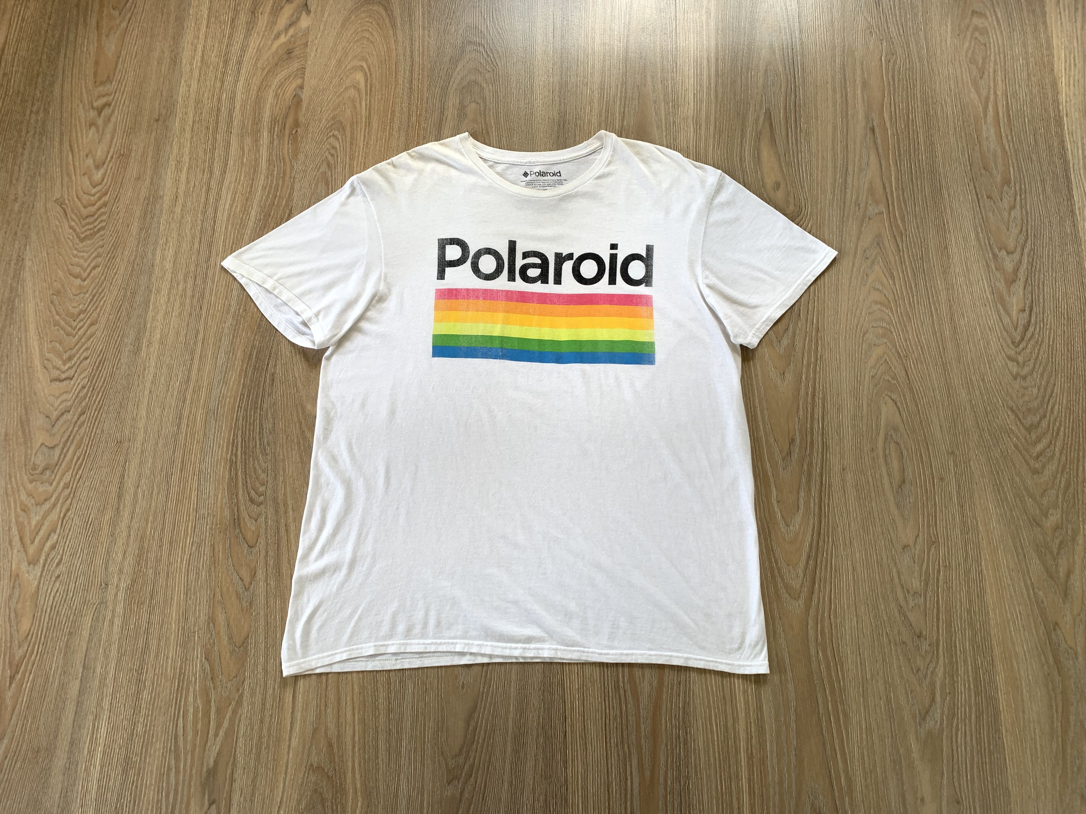 Polaroid × Vintage Vintage Polaroid Big Logo T-Shirt Size US L / EU 52-54 / 3 - 1 Thumbnail