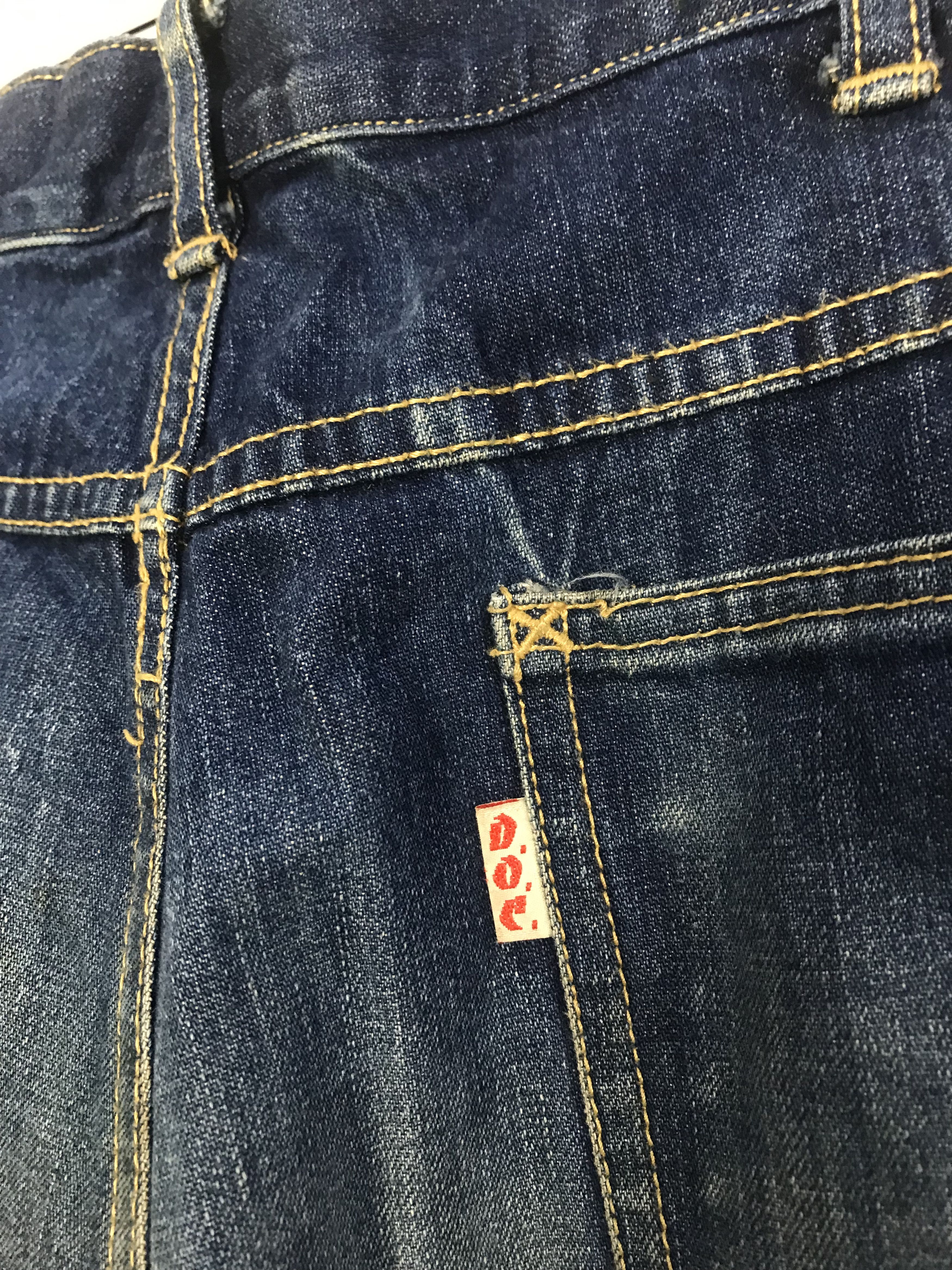 Japanese Brand On The Road Denim Indigo Pant Straight Cut Fits Size 32 Size US 32 / EU 48 - 6 Thumbnail