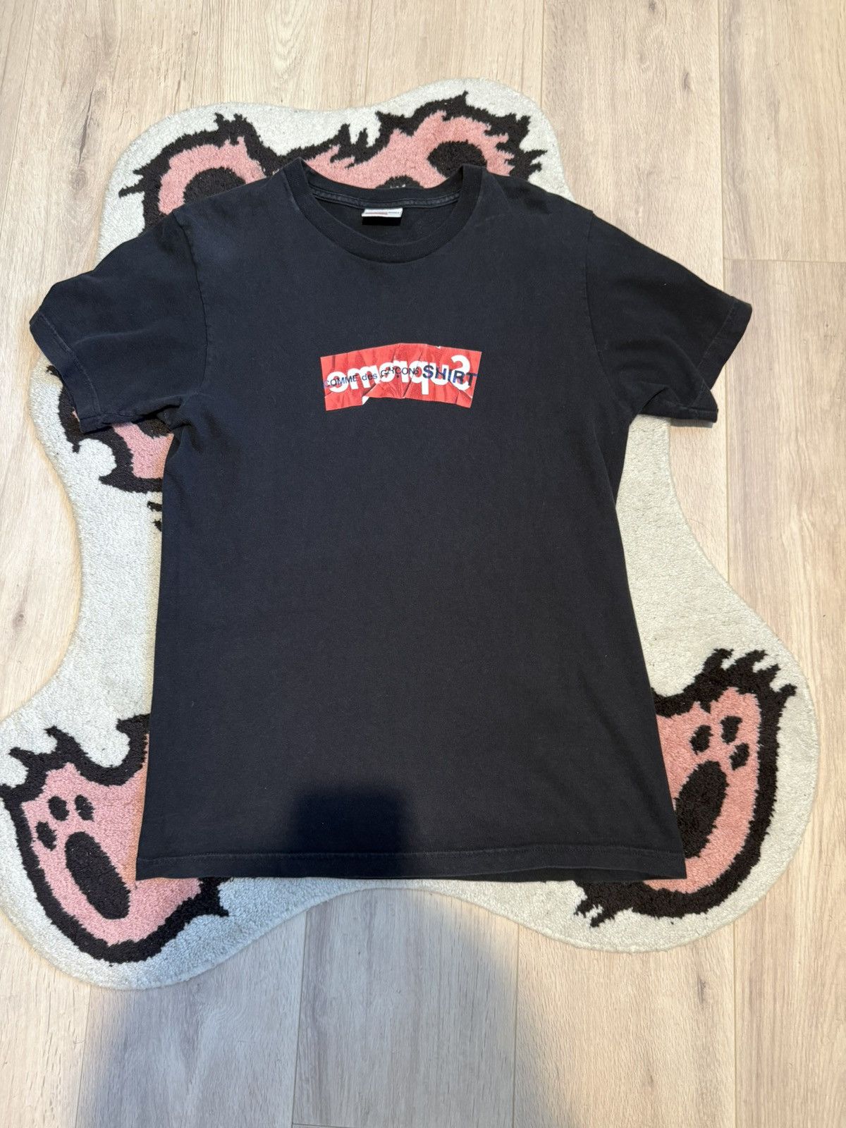 Comme des Garcons × Supreme Supreme CDG Box Logo Tee | Grailed