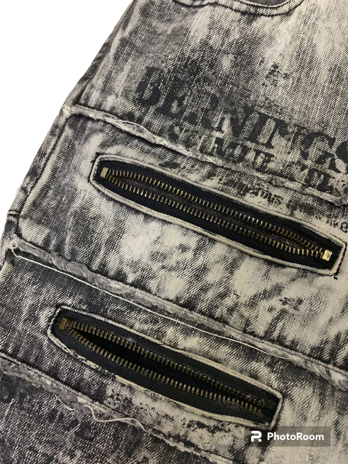 Hysteric Glamour 💥Final💥Avant Garde Bernings Sho Art Hagi Denim Size US 28 / EU 44 - 7 Thumbnail