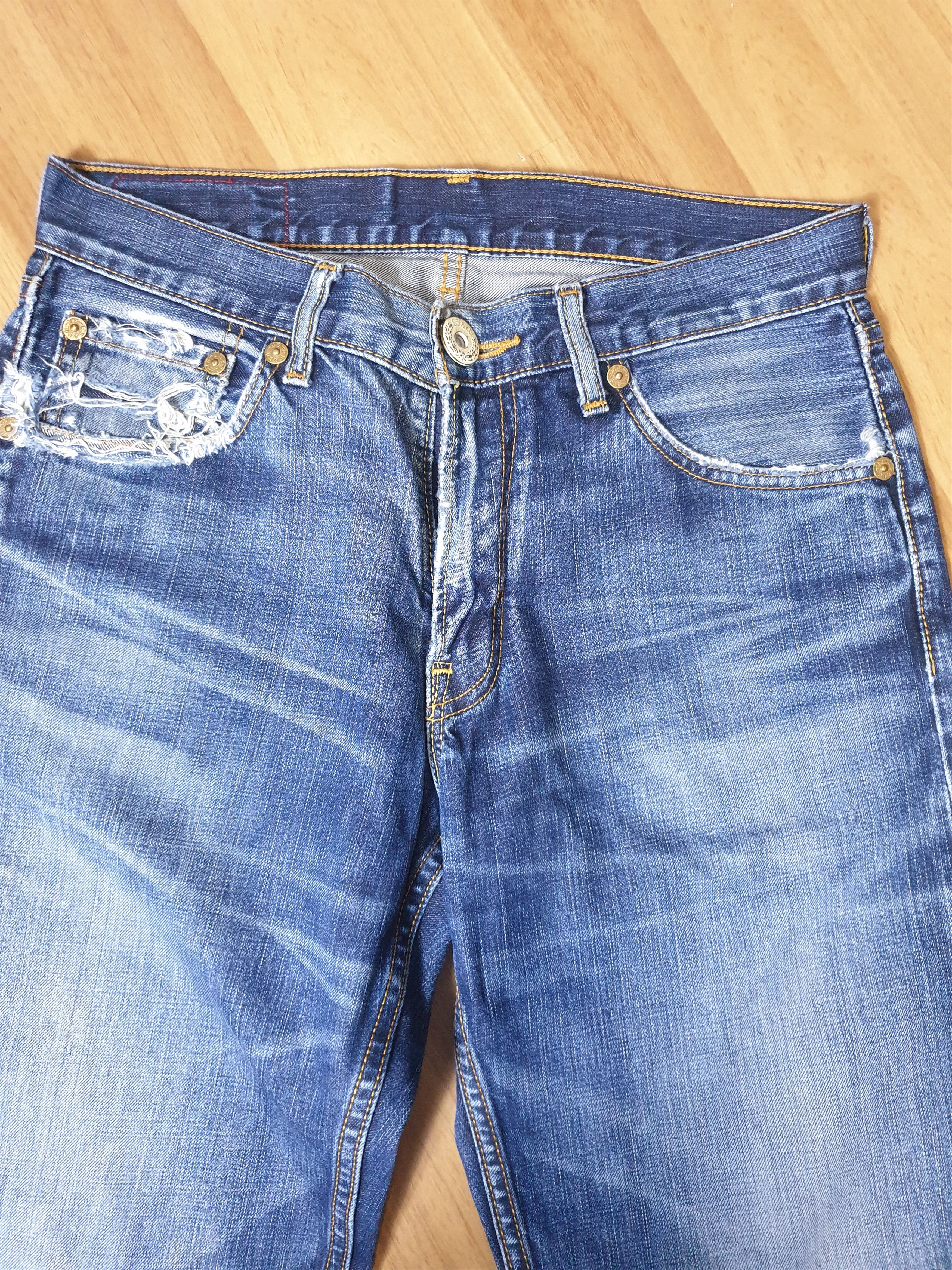 Levi's Levi's 503 vintage style blue distressed denim jeans Size US 31 - 5 Thumbnail