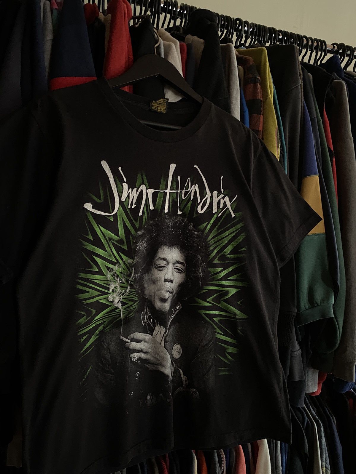 Jimi Hendrix VINTAGE JIMI HENDRIX SMOKE T-SHIRT BACK PRINT Size US M / EU 48-50 / 2 - 2 Thumbnail