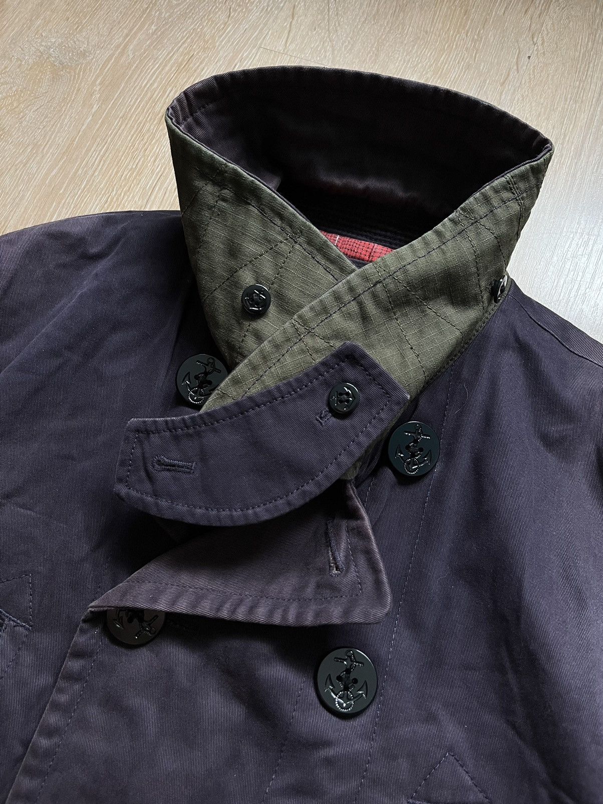 Denim & Supply Ralph Lauren Ralph Lauren Denim and Supply Heavy Weight Peacoat Size US XL / EU 56 / 4 - 4 Thumbnail