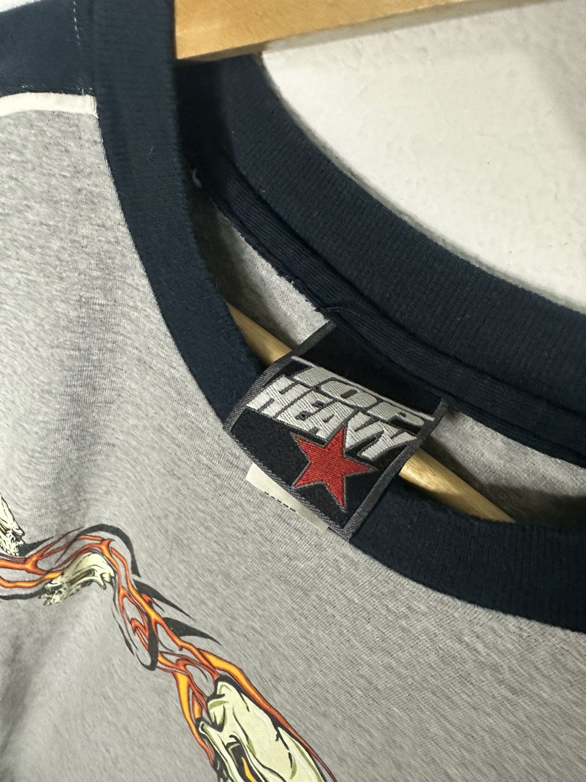 Y2K Skull Top Heavy Skating T-Shirt