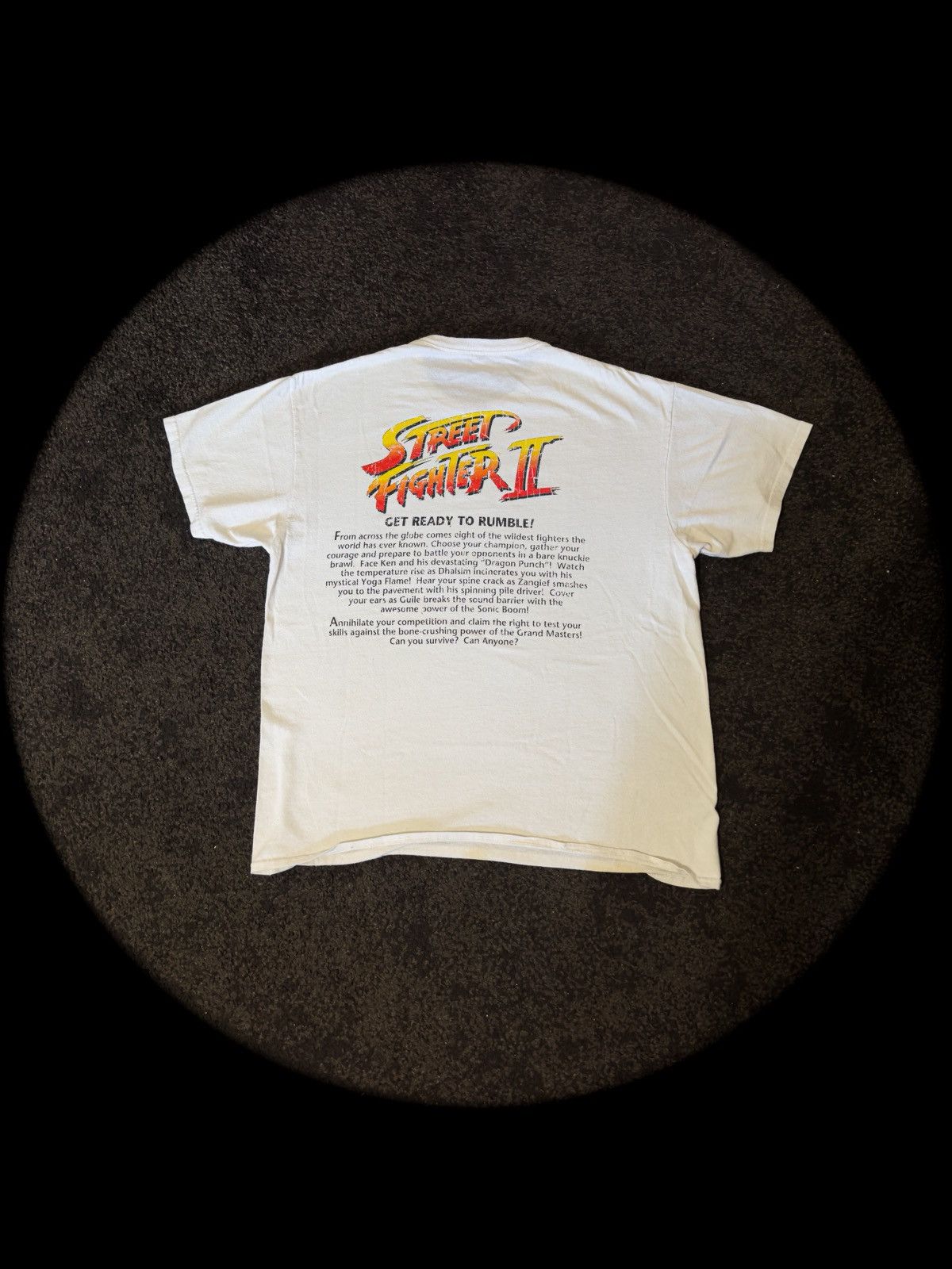 Street Fighter 1991 Street Fighter II Double Sided T-shirt Size US L / EU 52-54 / 3 - 2 Thumbnail