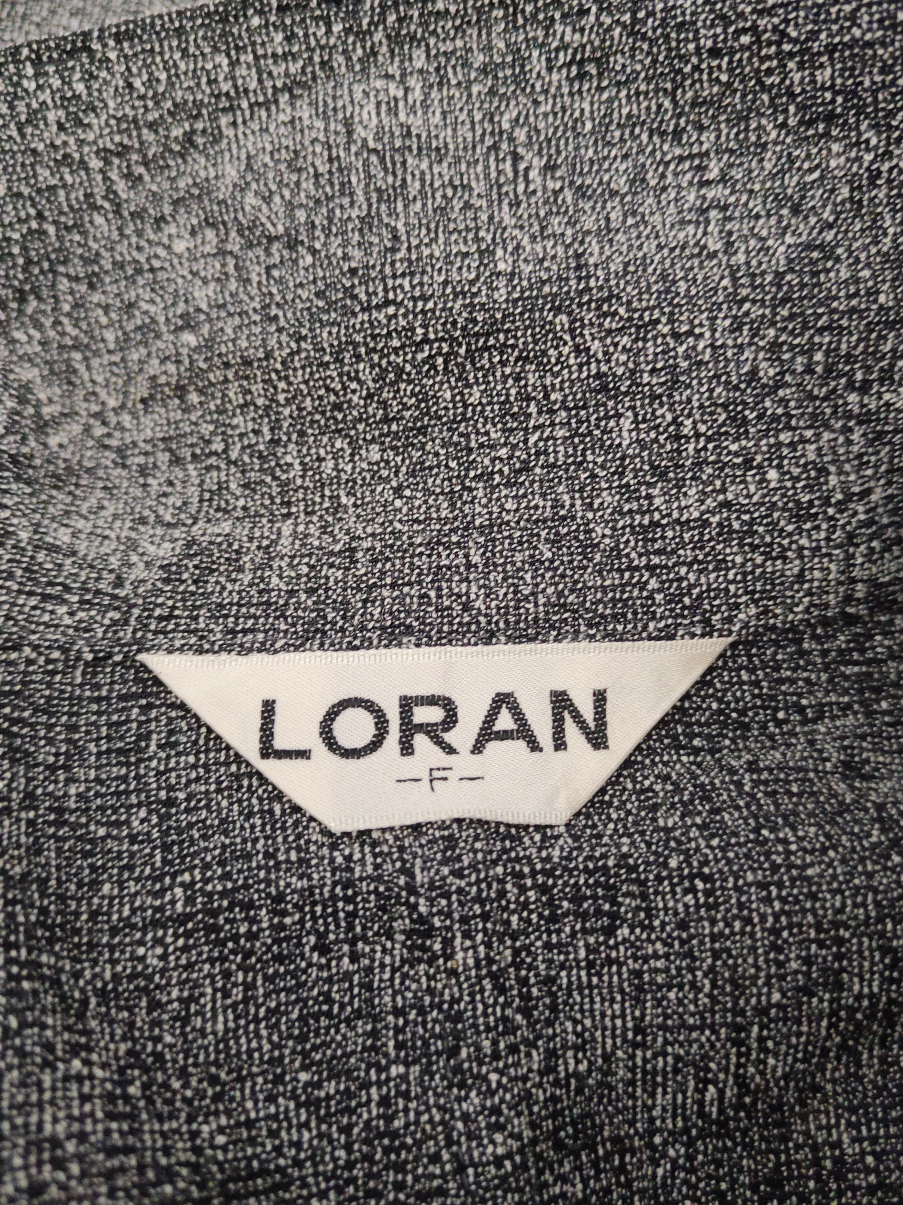 Japanese Brand × Vintage Retro Design 💥 Loran Dark Gray Blazers Jacket Size M / US 6-8 / IT 42-44 - 12 Thumbnail