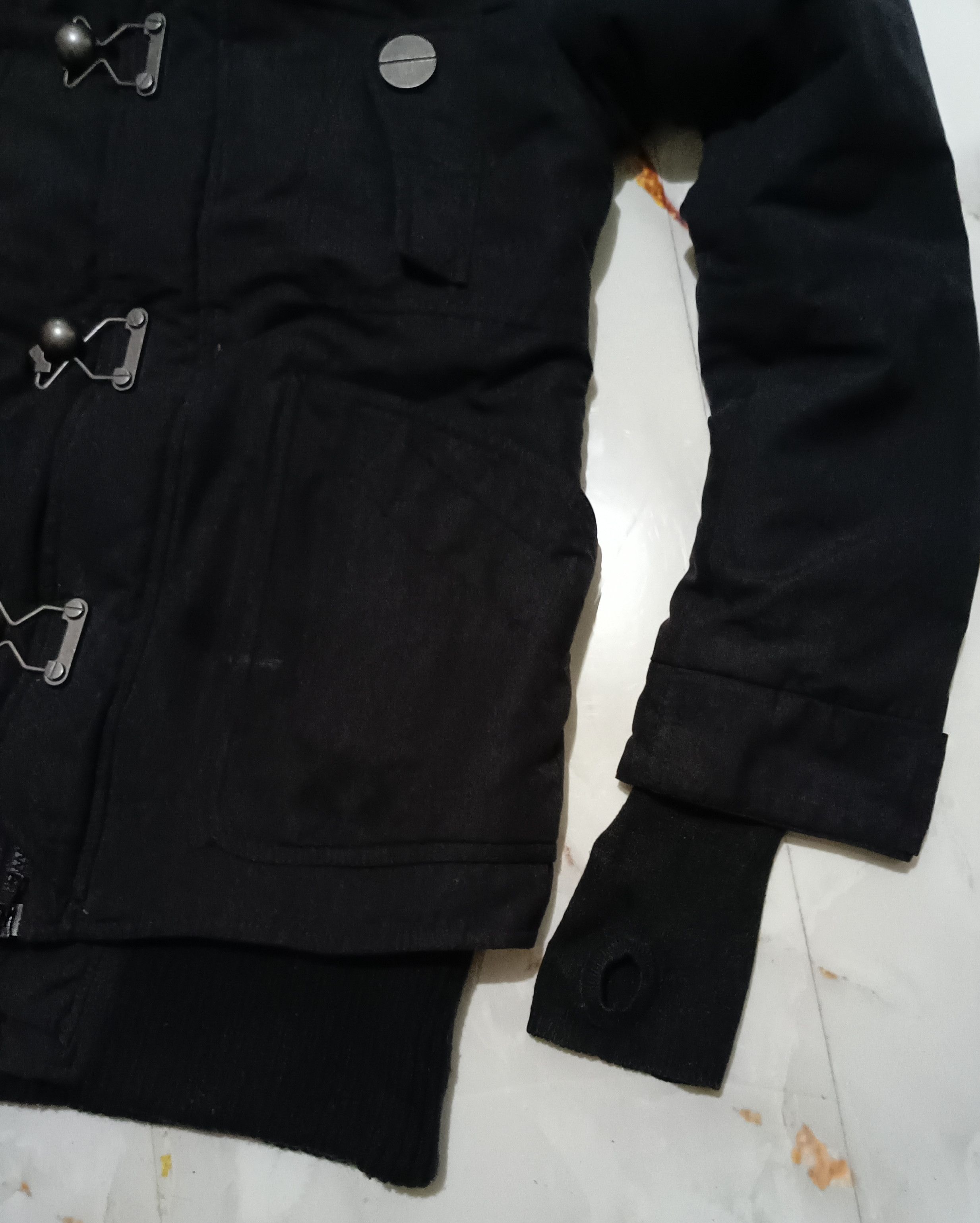 SLY SLY MILITARY WINTER COAT PARKA FUR HOODIE Size S / US 4 / IT 40 - 6 Thumbnail