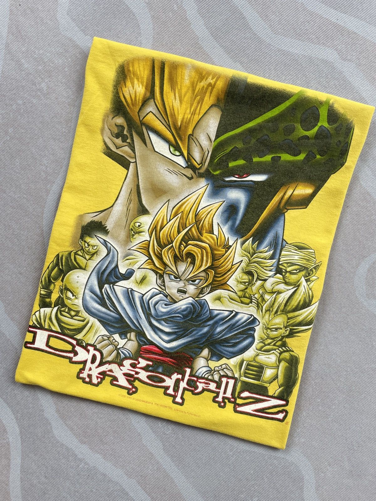 Vintage 2000 Vintage Dragon Ball Z Cell Saga Size US L / EU 52-54 / 3 - 3 Thumbnail
