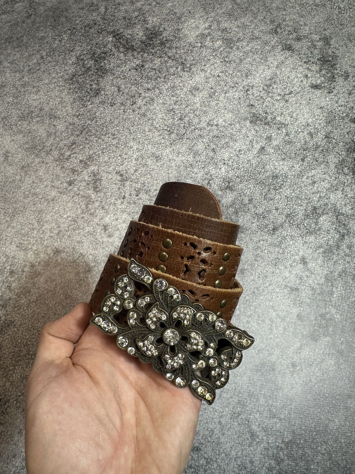 Other Y2K Vintage Avant Garde Leather Belts Streetwear Style Rare Size ONE SIZE - 1 Thumbnail