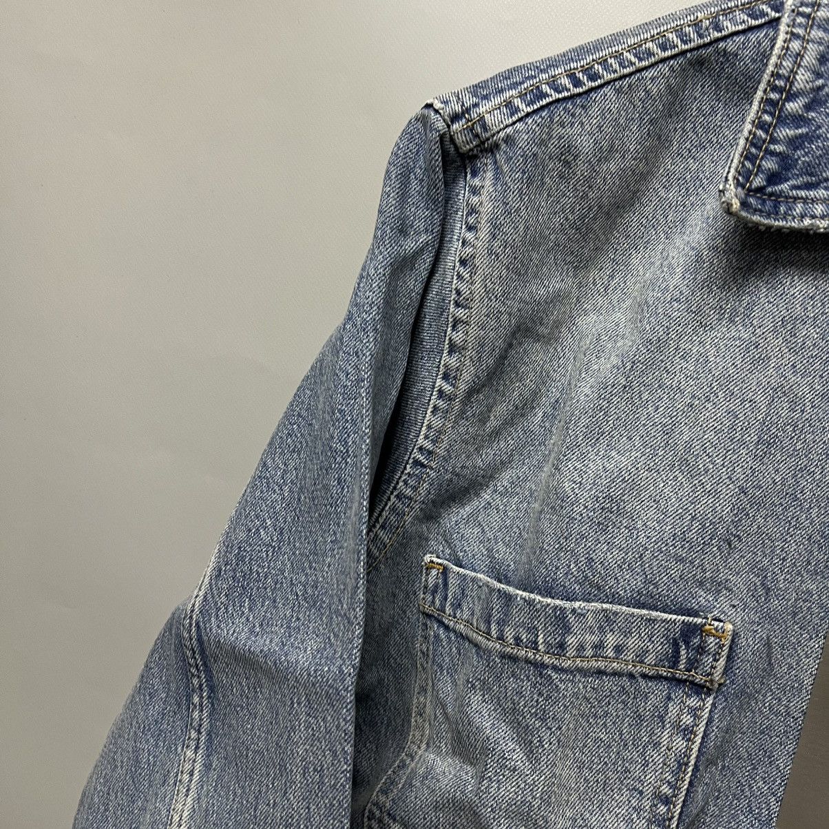 Rhude × Zara RHUDE x Zara CROPPED DENIM JACKET LIMITED Rhuigi NWT NEW Size US S / EU 44-46 / 1 - 16 Thumbnail
