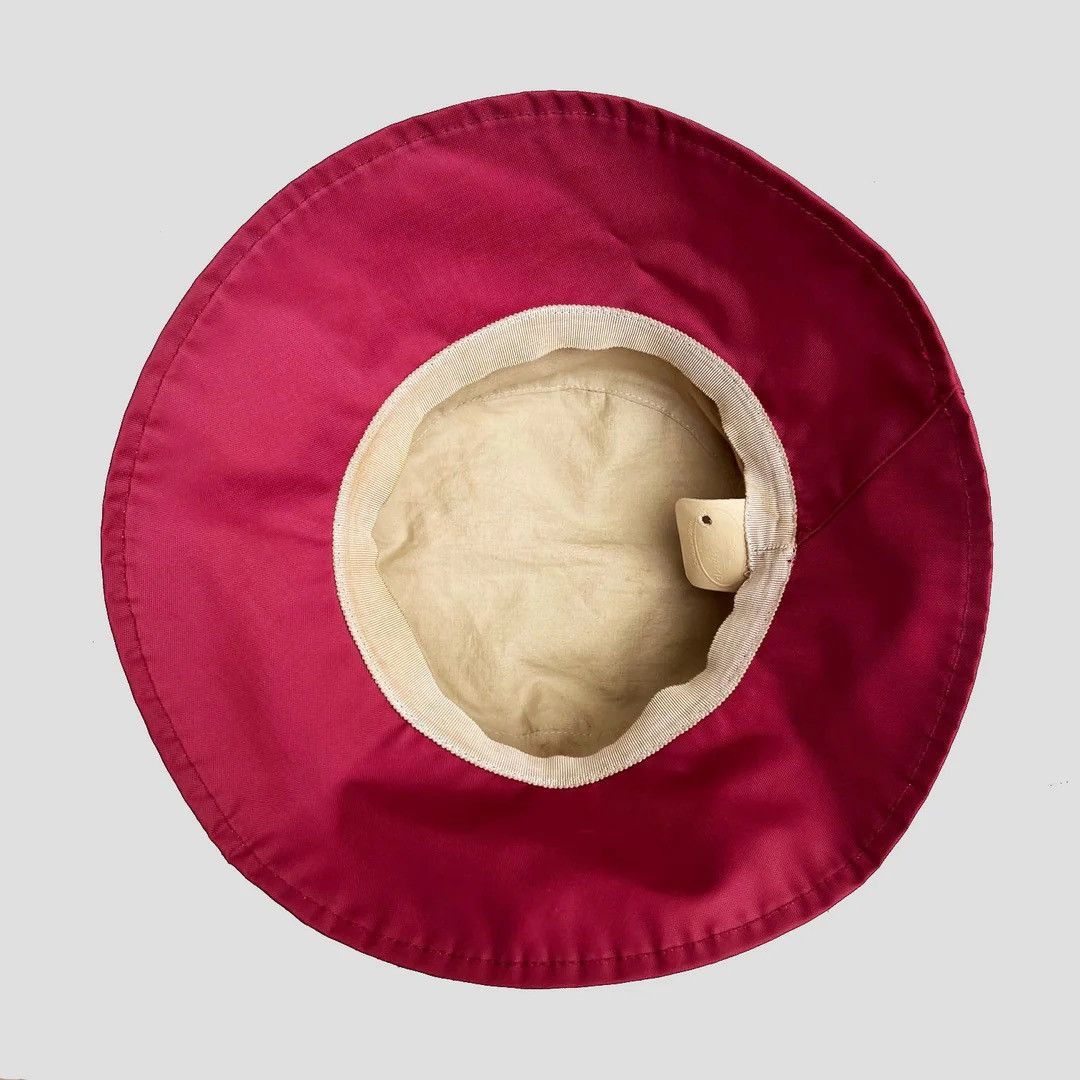 Longchamp × Vintage Longchamp 1980 80s Vintage Designer Made France Bucket Hat Size ONE SIZE - 2 Thumbnail