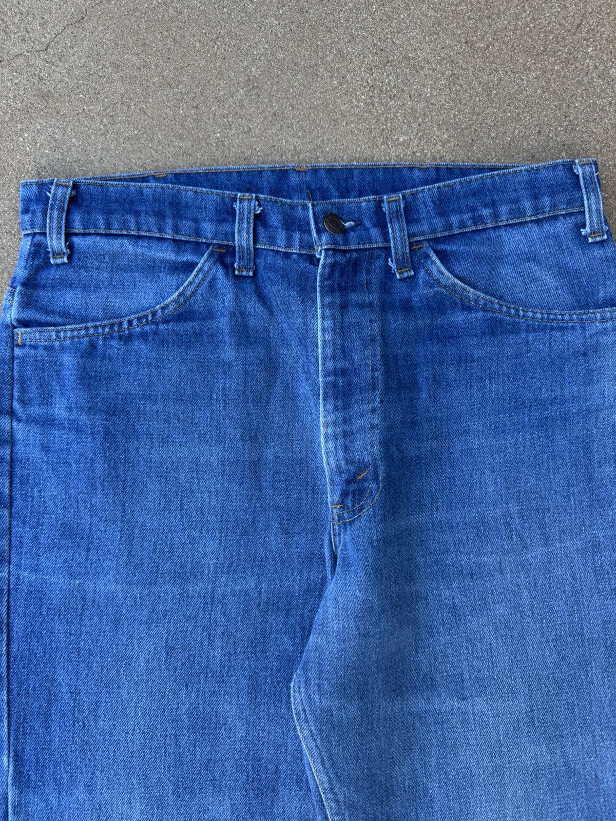Levi's Vtg 80’s Levi’s 646 Orange Tab Bellbottom Flare Jeans 34x29 Size US 34 / EU 50 - 4 Thumbnail
