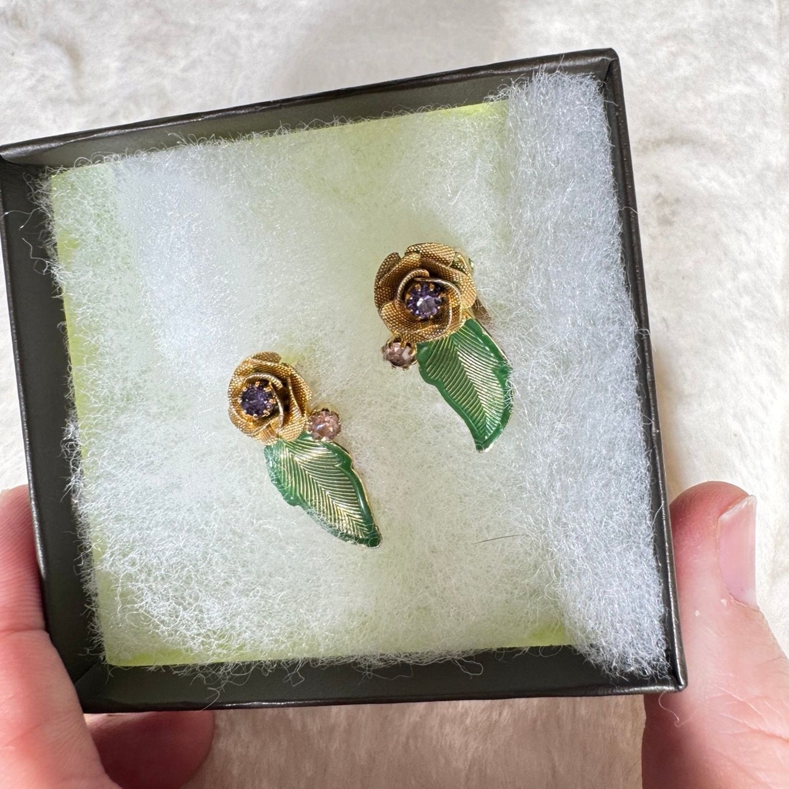 NBDN Nobrandedon VTG rare Hobe clip earrings Size ONE SIZE - 1 Thumbnail