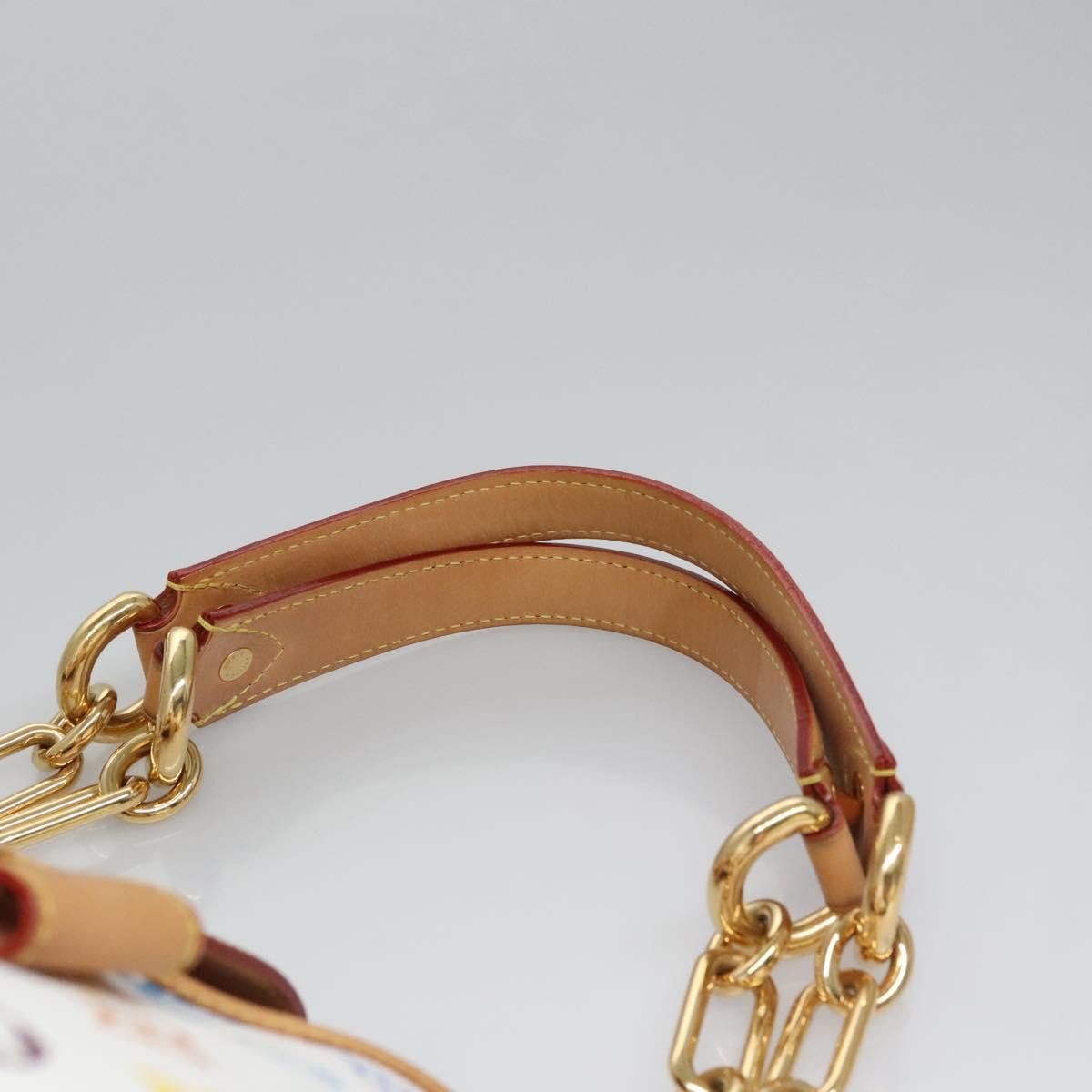 Louis Vuitton LOUIS VUITTON Monogram Multicolor Annie GM Tote Bag White Size ONE SIZE - 8 Thumbnail