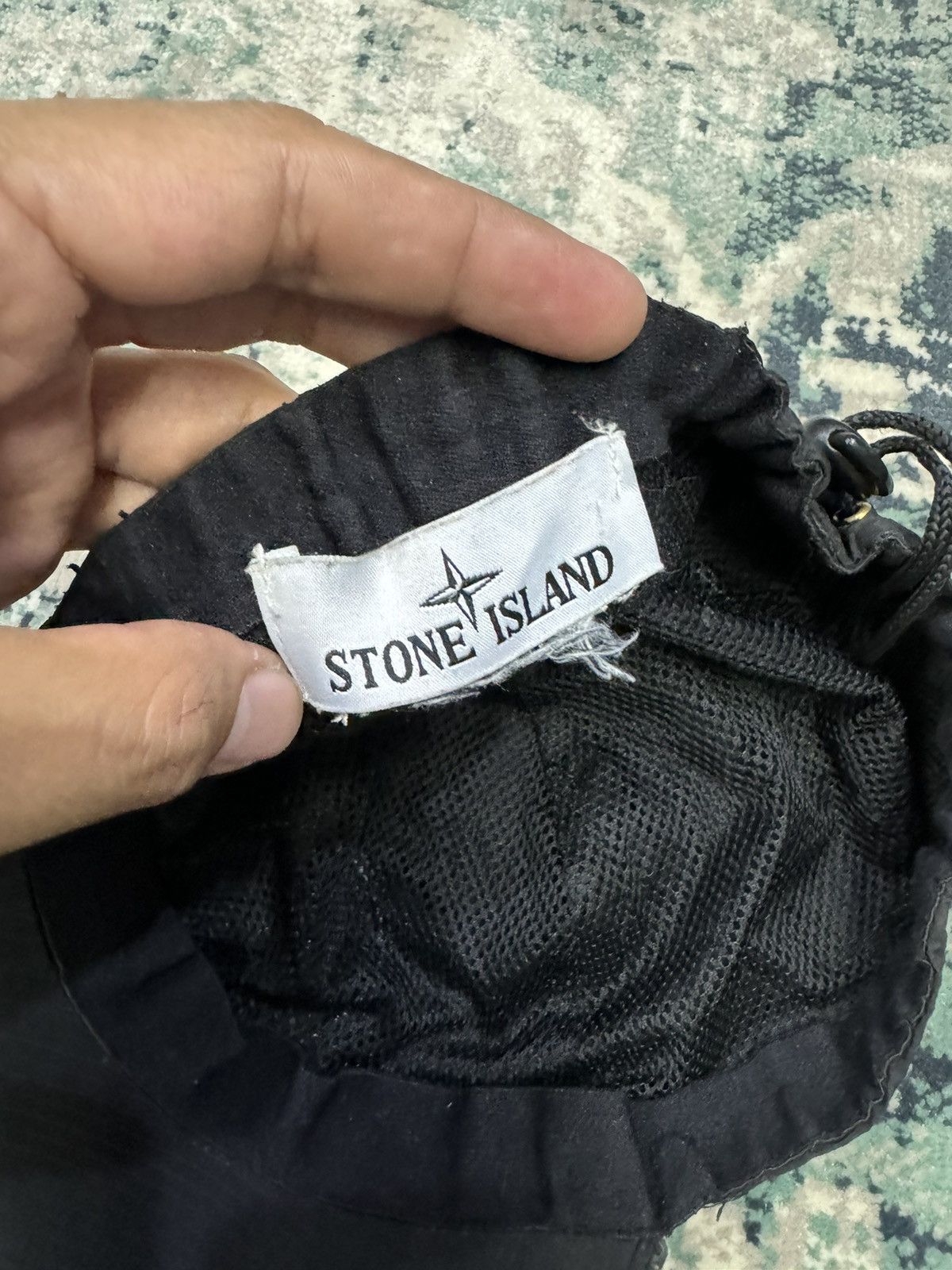 Stone Island VINTAGE STONE ISLAND 6 PANEL LOGO NYLON CAP Size ONE SIZE - 6 Thumbnail