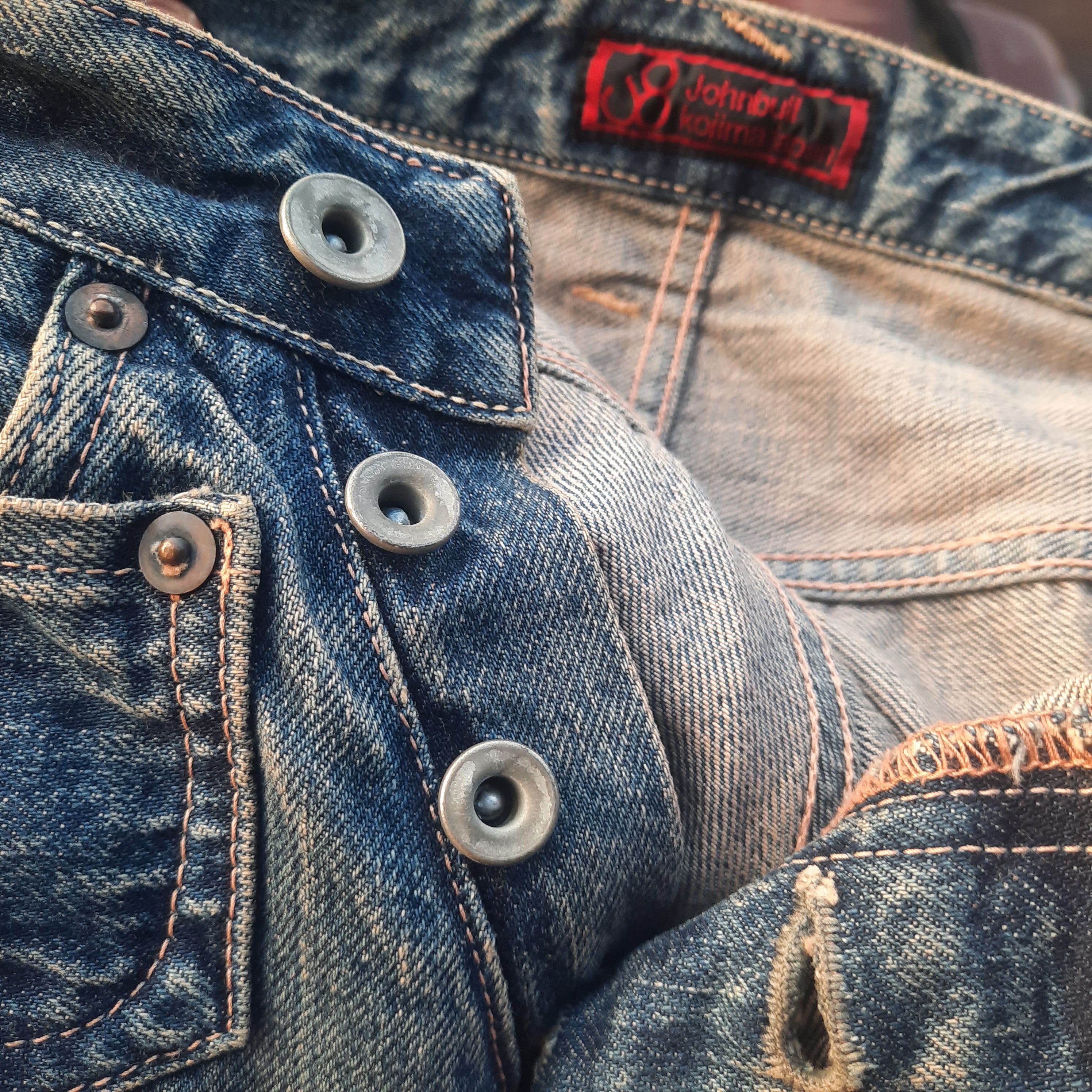 Japanese Brand × Johnbull × Vintage Johnbull Selvedge Japanese Brand Nice Design Size US 31 - 7 Thumbnail