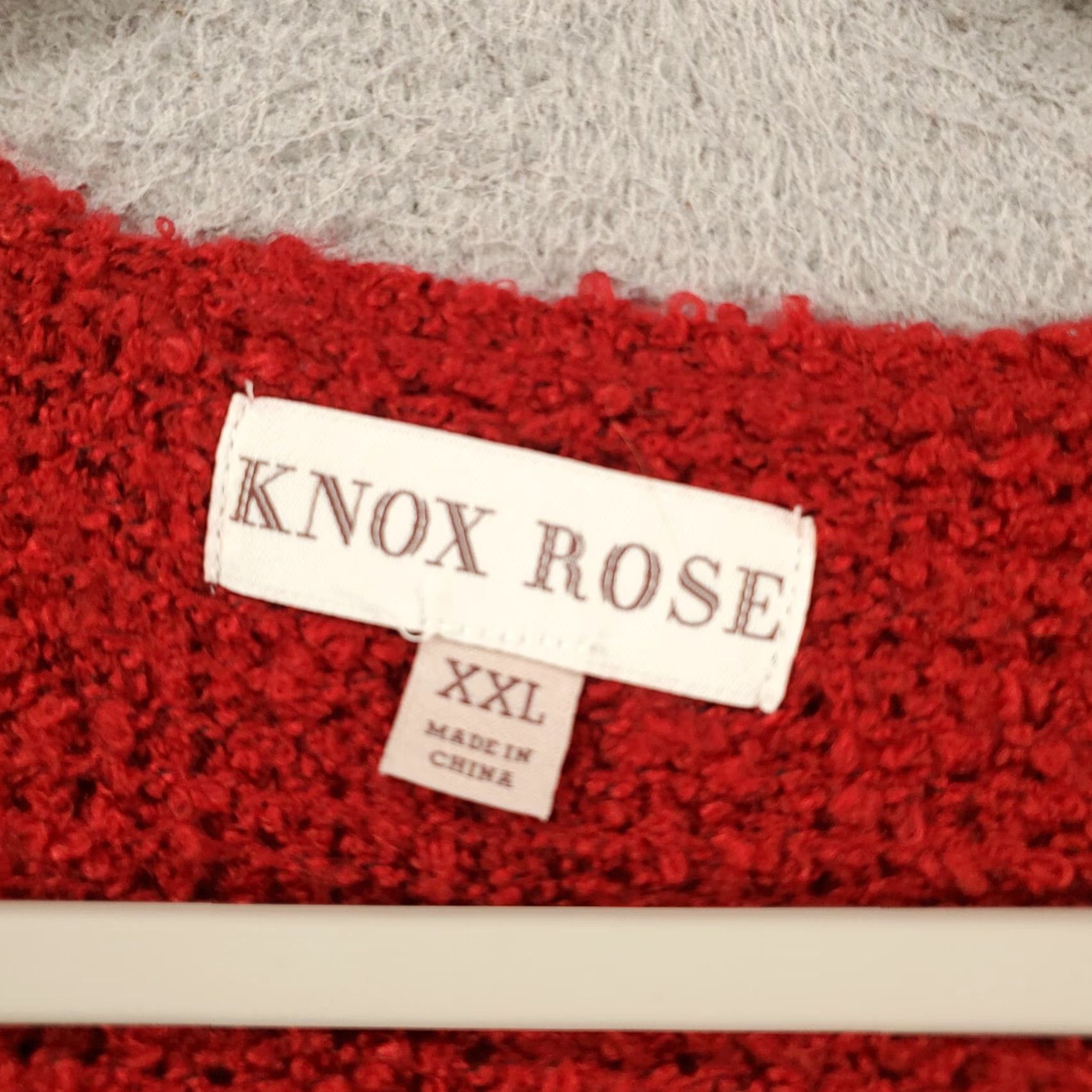 Vintage Knox Rose Sweater Women’s XXL Balloon Sleeve Slouchy Soft Cozy Fall Earth Tones Knit Acrylic Polyester Casual Pullover Size XXL / US 16-18 / IT 52-54 - 5 Thumbnail