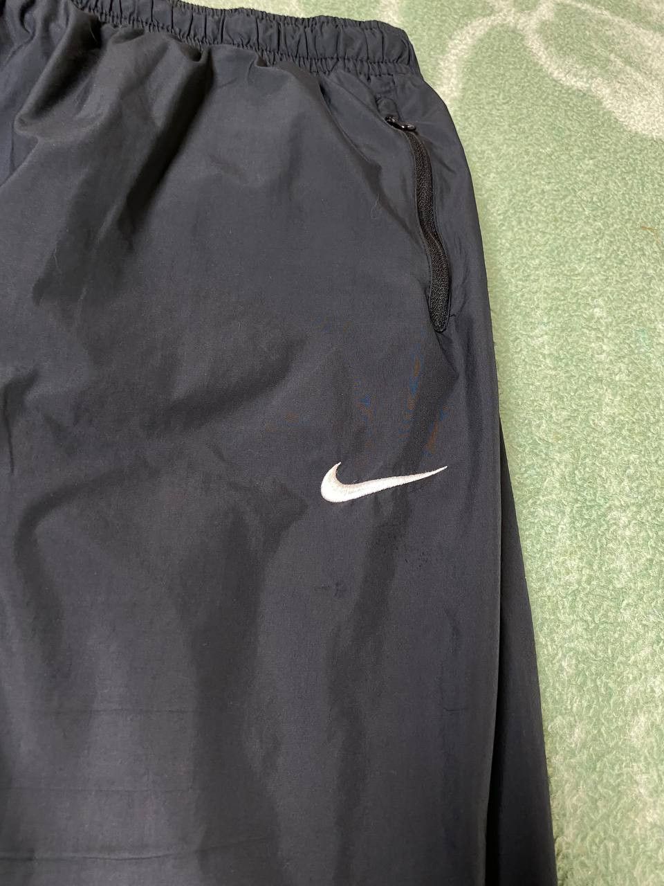 Nike 90’s NIKE RETRO DRILL TRACK PANTS SWOOSH LOGO SPELLOUT Size US 34 / EU 50 - 6 Thumbnail