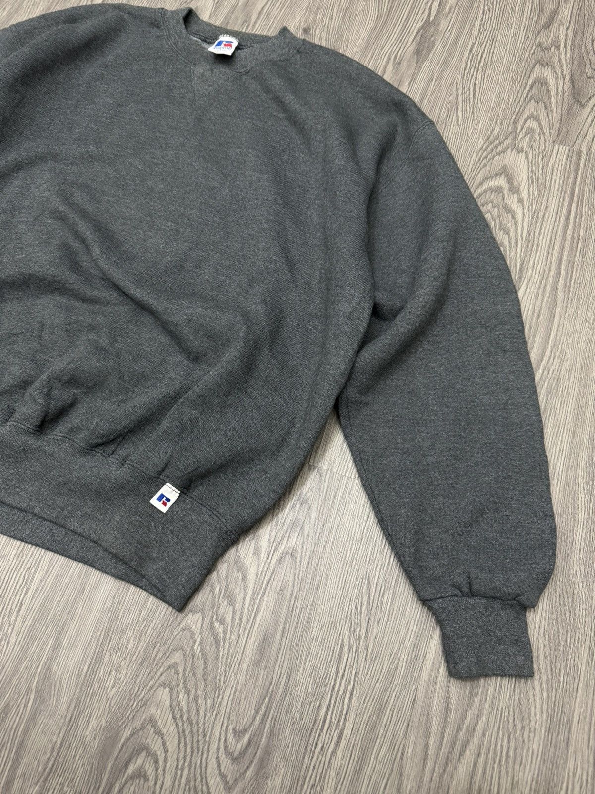 20471120 Russel Athletic Vintage USA Dark Grey Size US L / EU 52-54 / 3 - 4 Thumbnail