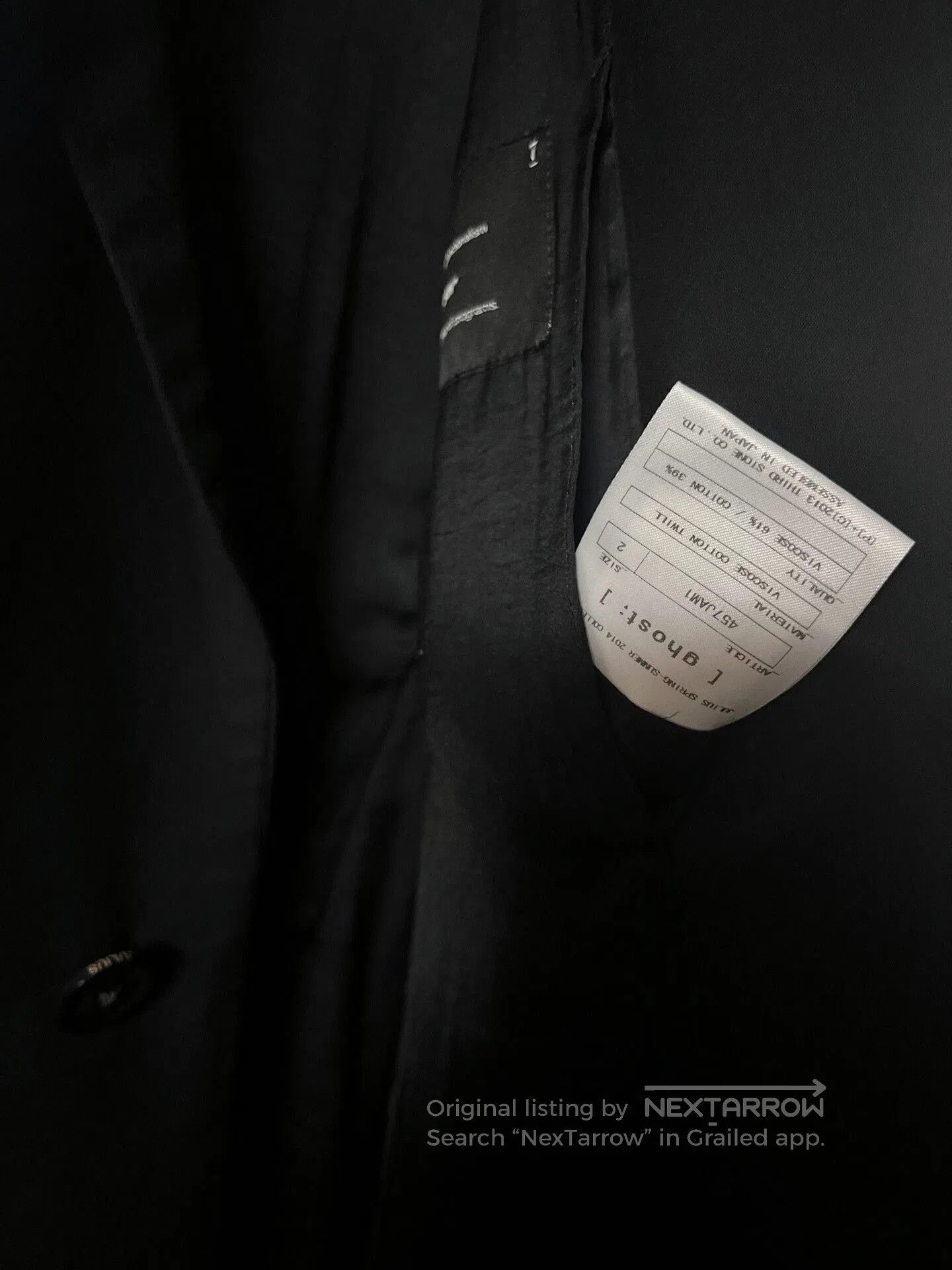 Julius Julius 7 Structured Shoulder Suit Jacket. Size US M / EU 48-50 / 2 - 9 Thumbnail