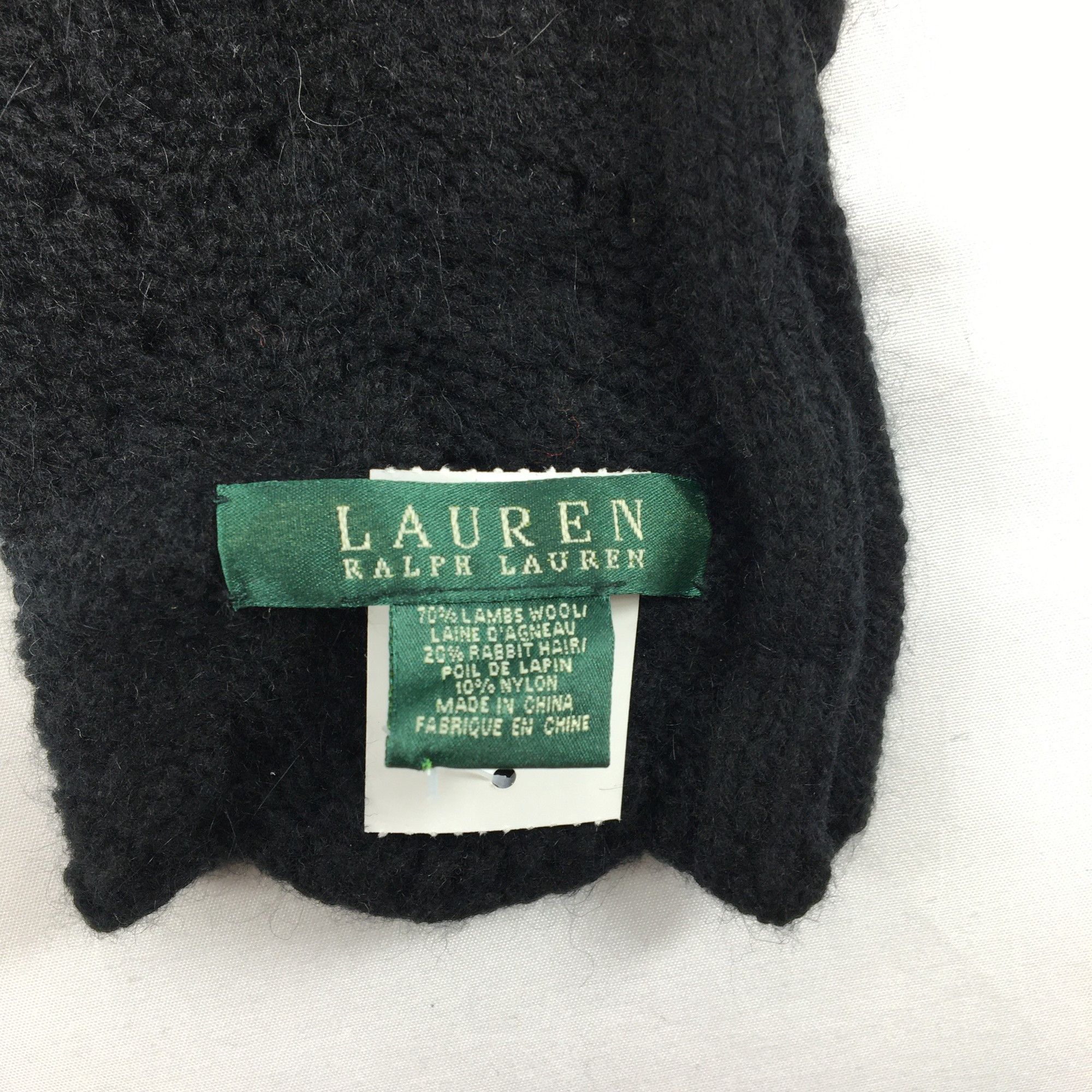 Polo Ralph Lauren Vintage Polo Ralph Lauren Scarf Muffler Wool Scarves Size ONE SIZE - 4 Thumbnail