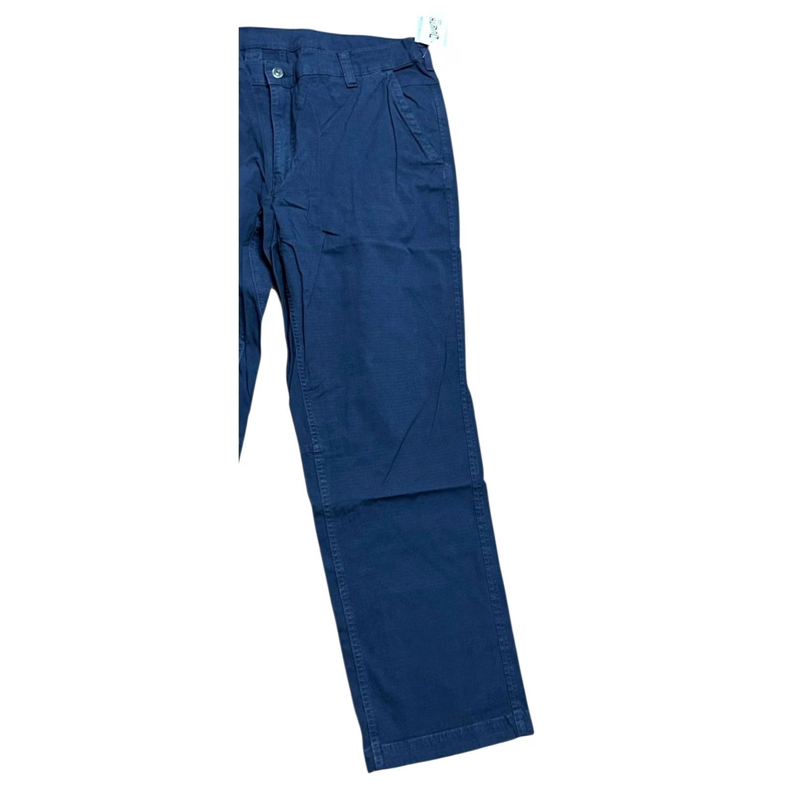 CO Duluth Trading Co Men Blue Ridge Standard Fit Pants 38x30 Blue NWT Regular Straight Workwear Casual Travel Size US 38 / EU 54 - 3 Thumbnail