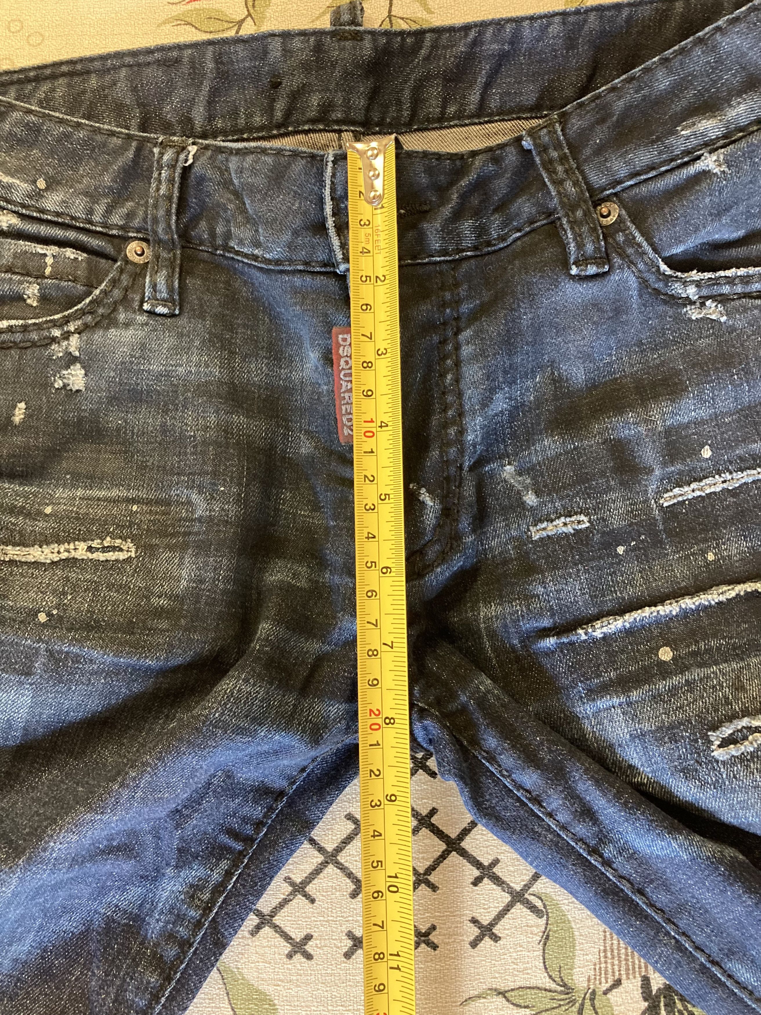 Dsquared2 Dsquared2 women luxury distressed cropped denim jeans Size 27" / US 4 / IT 40 - 13 Thumbnail