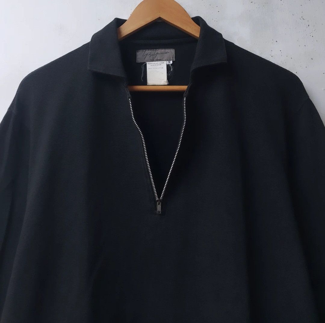 Designer Vtg Yohji Yamamoto Pour Homme Half Zip Size US M / EU 48-50 / 2 - 5 Thumbnail