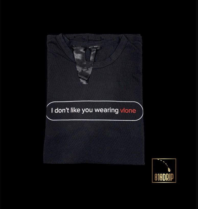 Vlone Vlone Text Message Tee Limited Edition With “V” Size US M / EU 48-50 / 2 - 3 Thumbnail