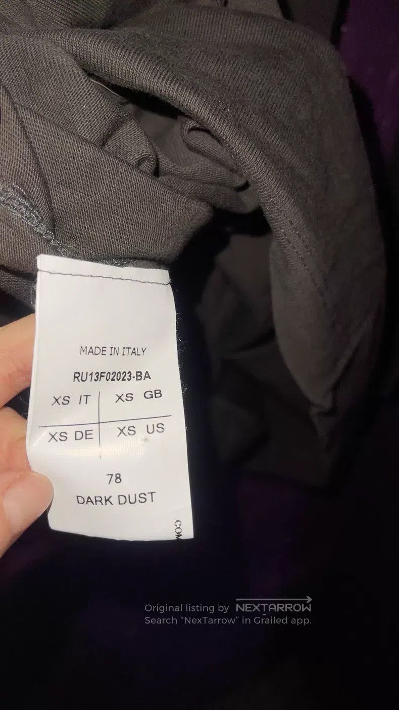 Rick Owens Rick Owens Gray Pile-Neck Long Top Undershirt long sleeves Size US XS / EU 42 / 0 - 4 Thumbnail