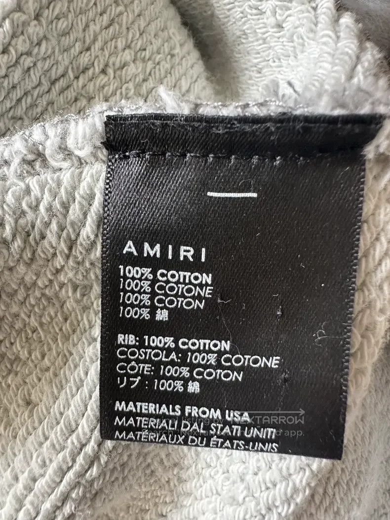 Amiri Amiri Fleece hoodie, long sleeve Size US S / EU 44-46 / 1 - 5 Thumbnail
