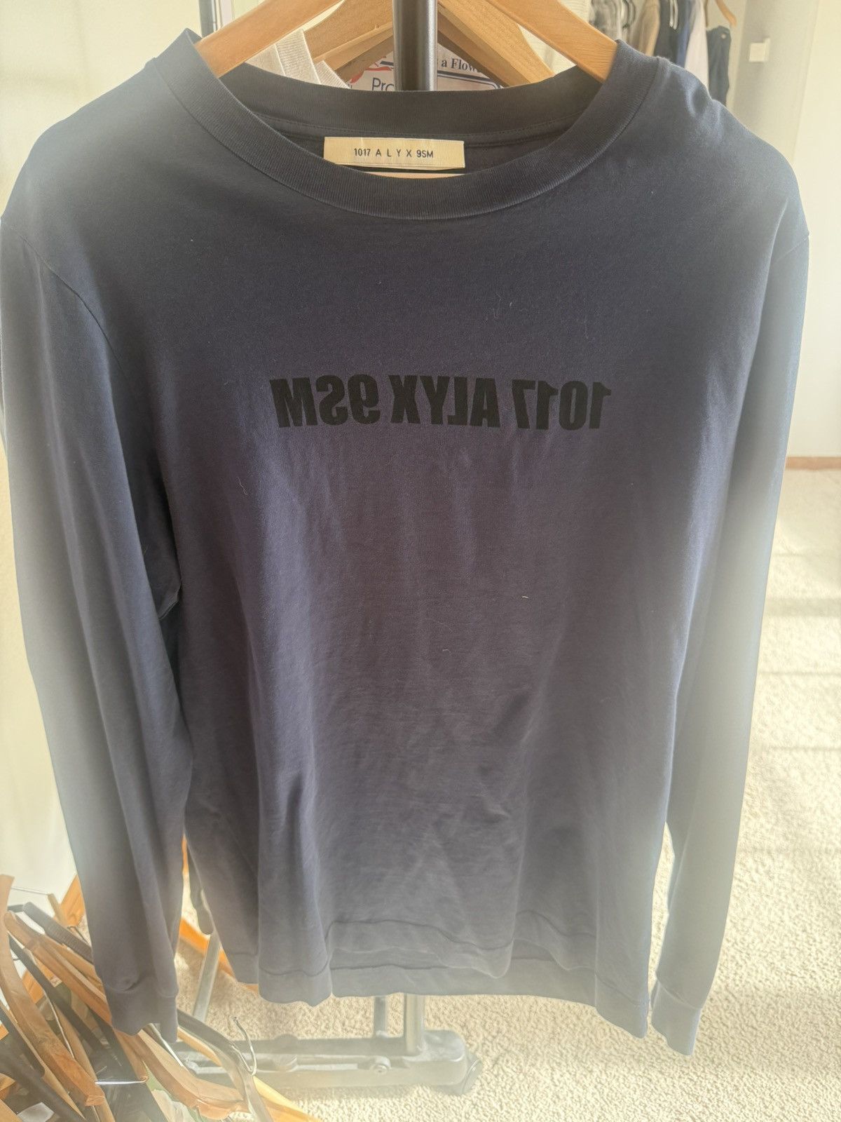 1017 ALYX 9SM 1017 Alyx Reverse Logo Long Sleeve Size US L / EU 52-54 / 3 - 1 Thumbnail