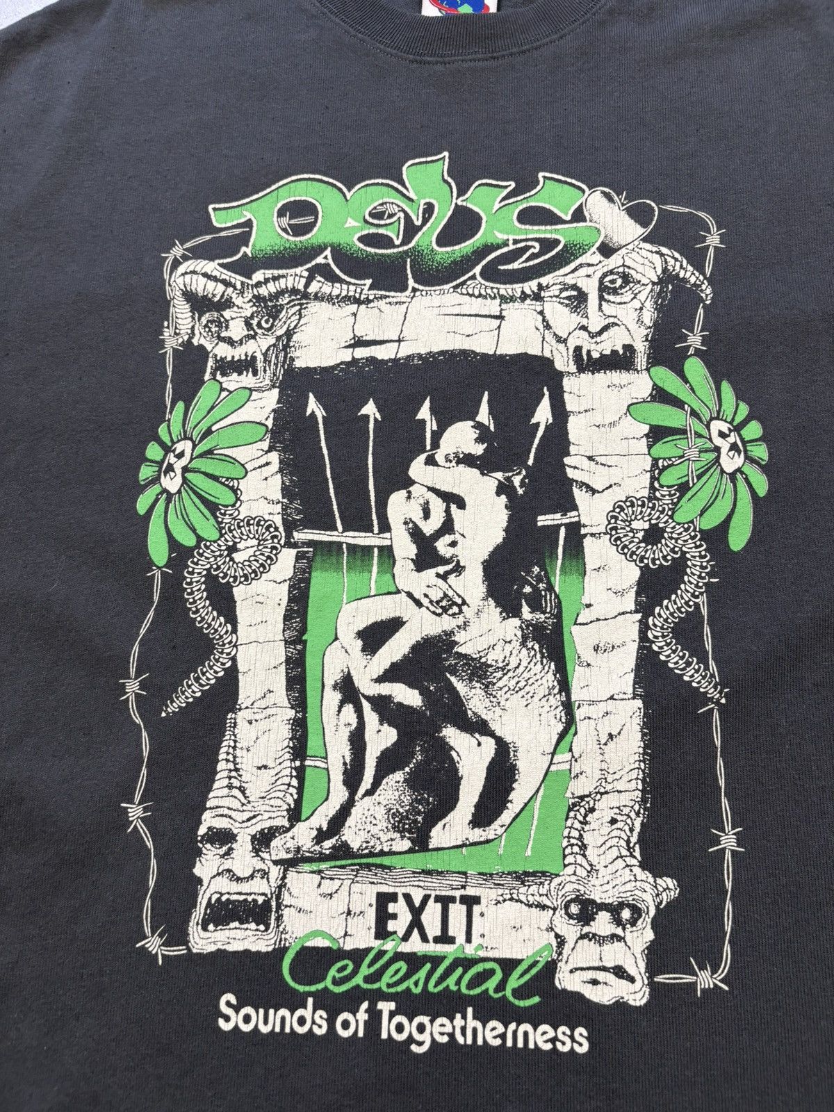 Deus Ex Machina Deus Ex Machina Records Exit Celestial Sounds Tee Vintage Size US S / EU 44-46 / 1 - 7 Thumbnail