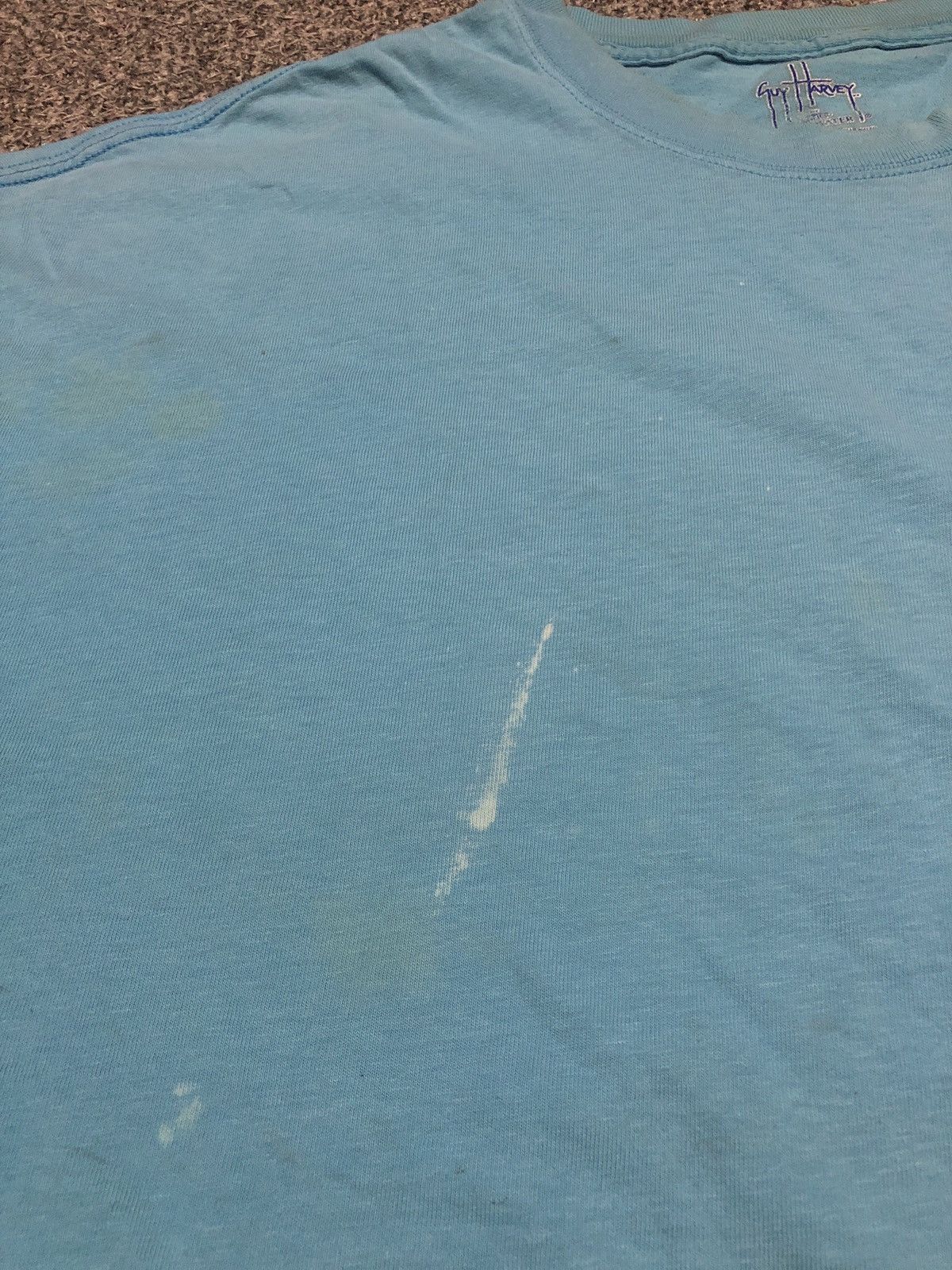 Vintage Vintage Guy Harvey Backhit Single Pocket Tee Size US XXL / EU 58 / 5 - 16 Thumbnail