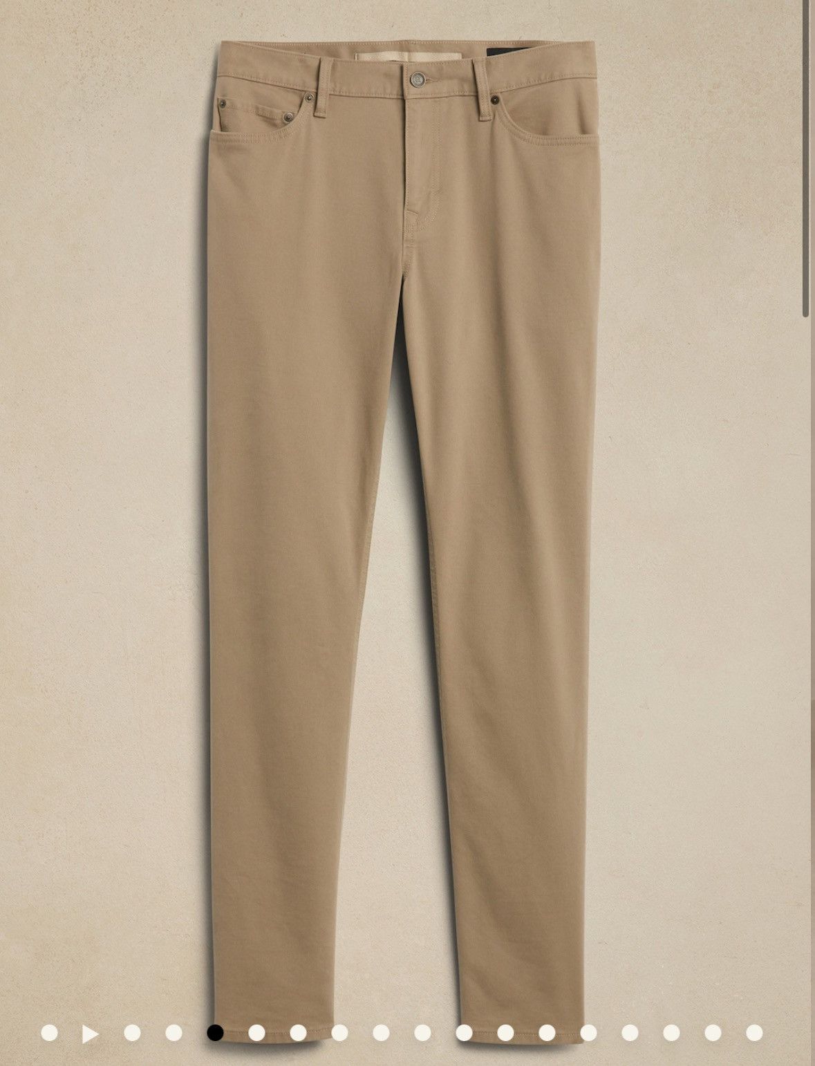 Banana Republic Banana Republic - Traveler Pant - Khaki - Slim Fit Size US 32 / EU 48 - 1 Thumbnail