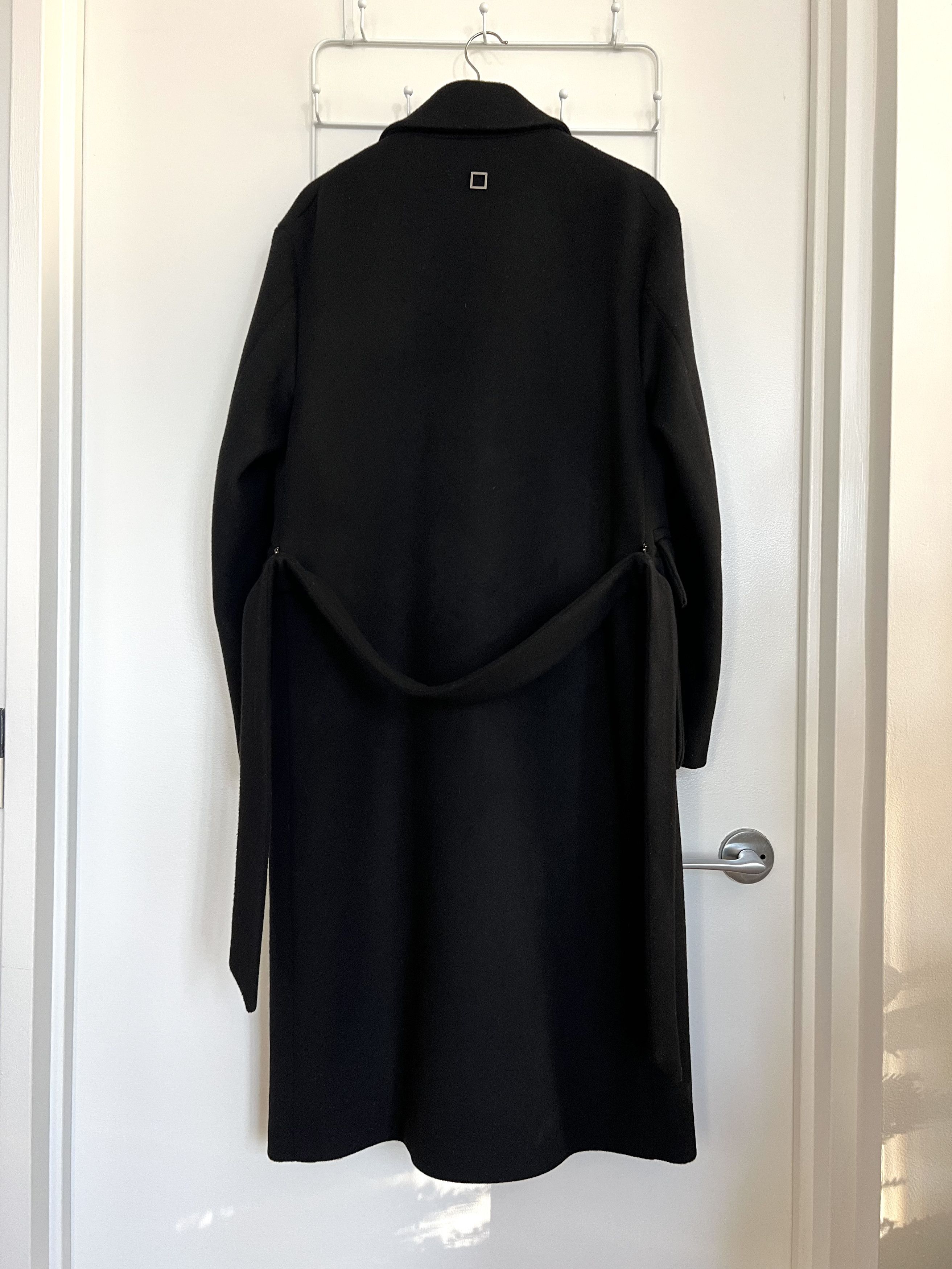 Wooyoungmi Wooyoungmi Black Single-Breasted Coat Size US S / EU 44-46 / 1 - 4 Thumbnail