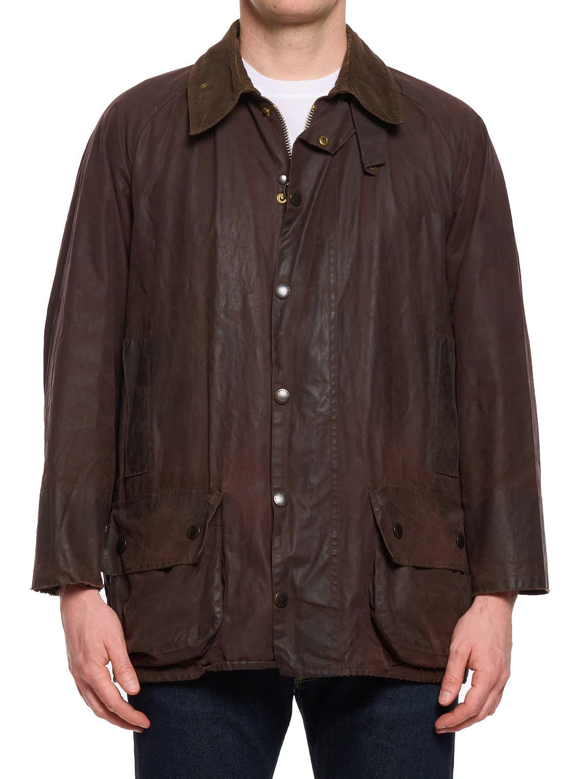 Barbour Vintage BARBOUR Beaufort Motorcycle Wax Jacket 3 Crest Size US L / EU 52-54 / 3 - 1 Thumbnail