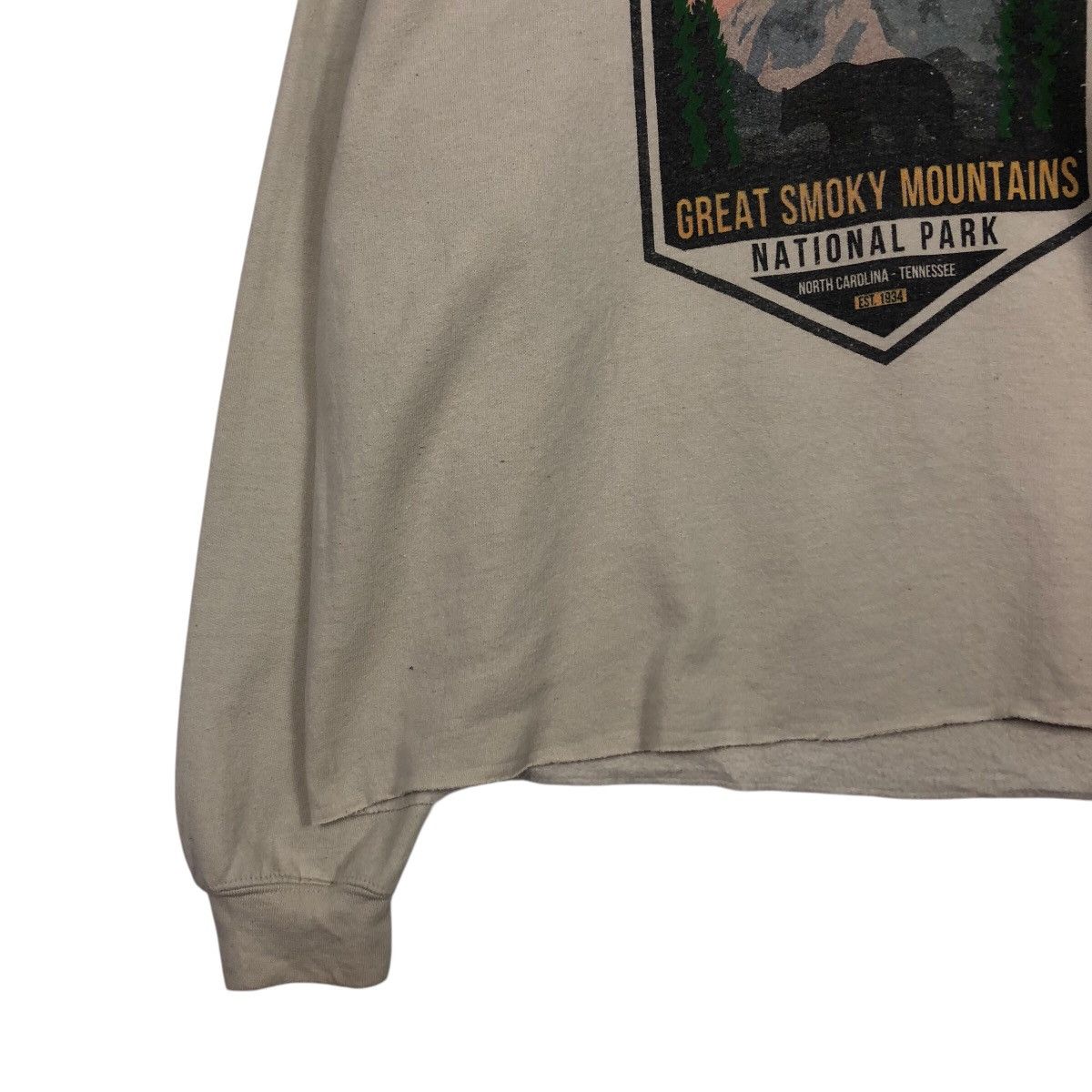 Japanese Brand 📌Vintage Sweatshirt National Park Big Logo Size US M / EU 48-50 / 2 - 5 Thumbnail