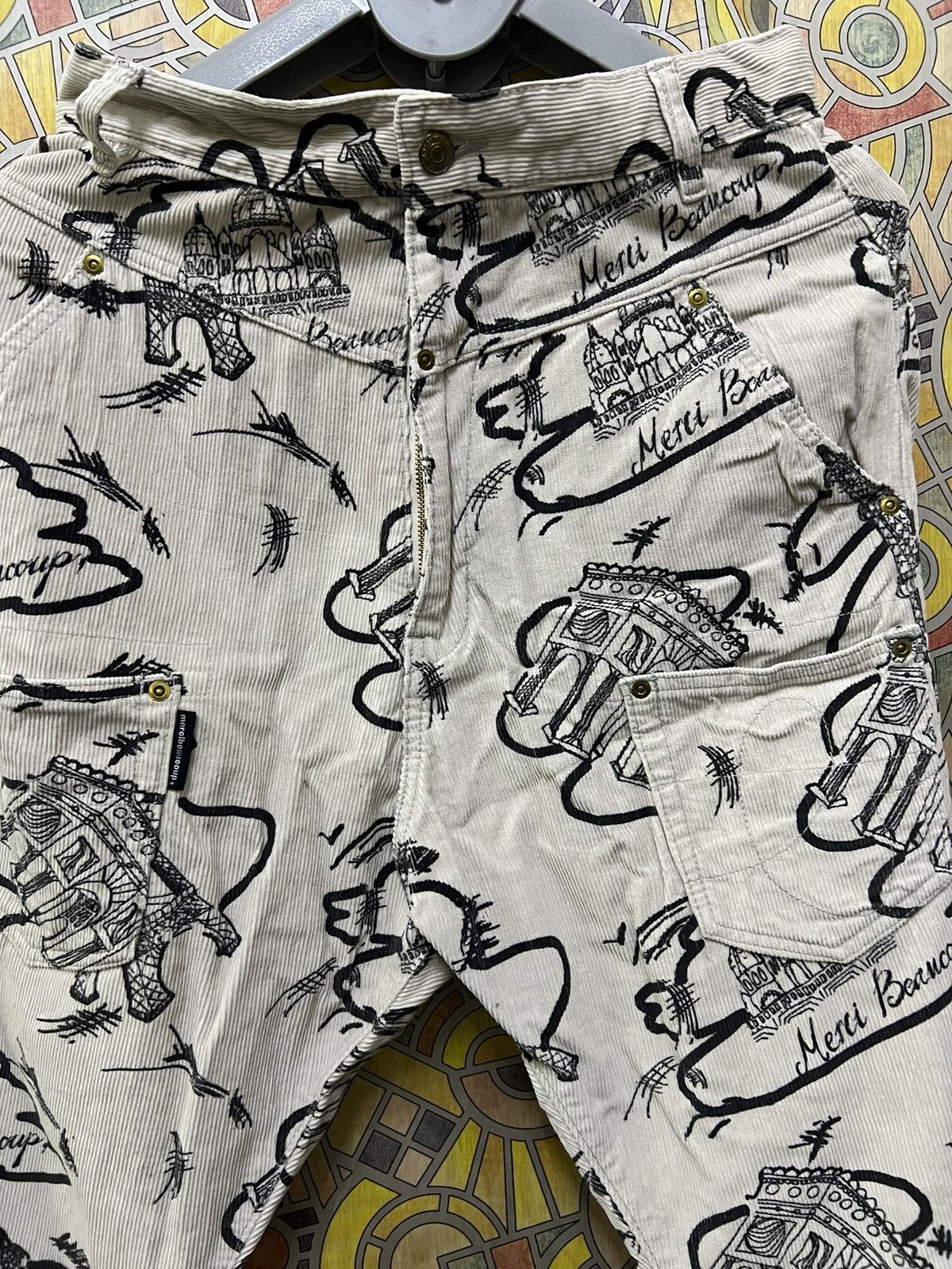 mercibeaucoup Very Rare MERCIBEAUCOUP CARGO Multipocet Size US 30 / EU 46 - 16 Thumbnail
