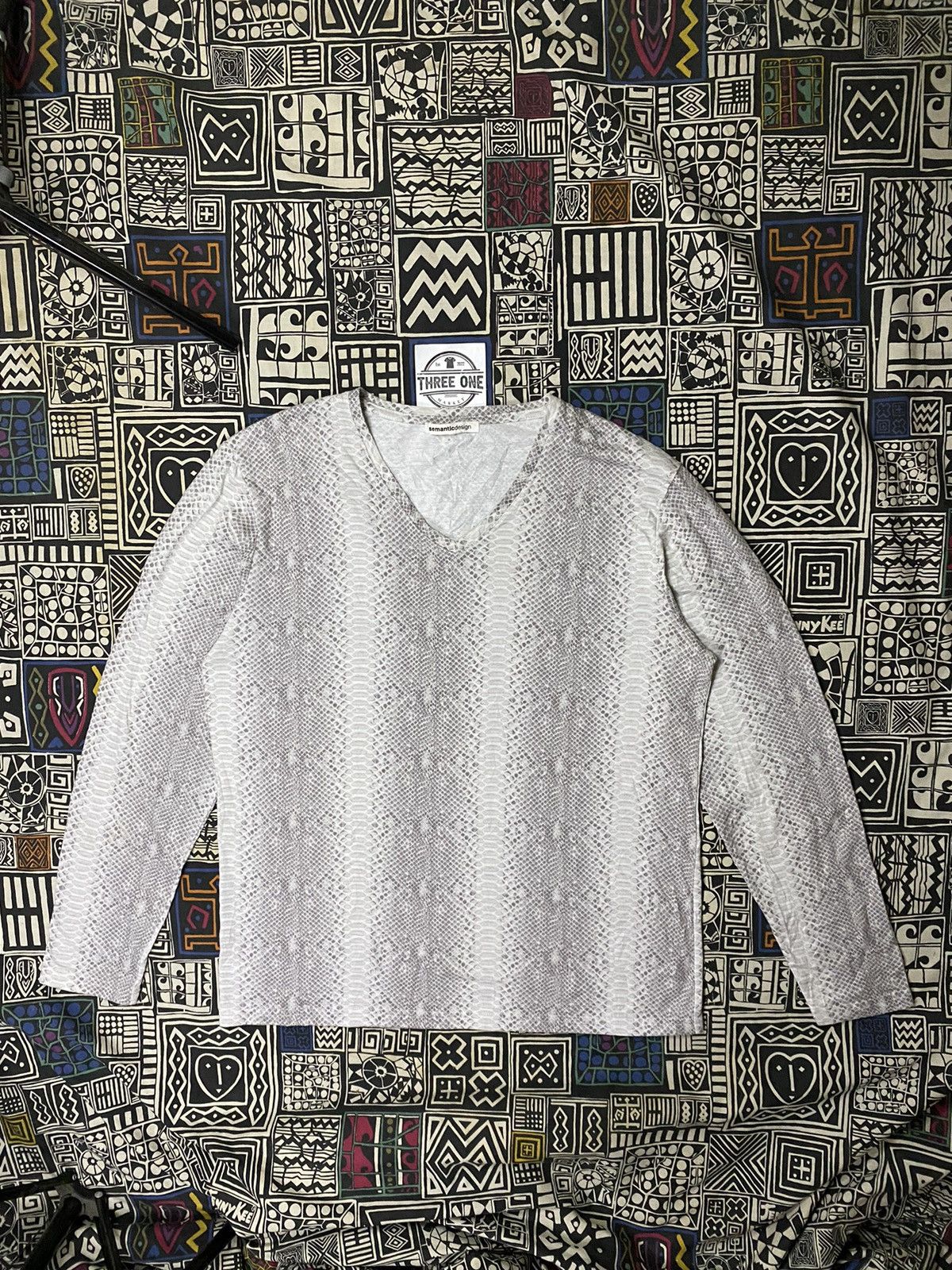 semanticdesign Semantic design snake skin longsleeve Size US L / EU 52-54 / 3 - 1 Thumbnail