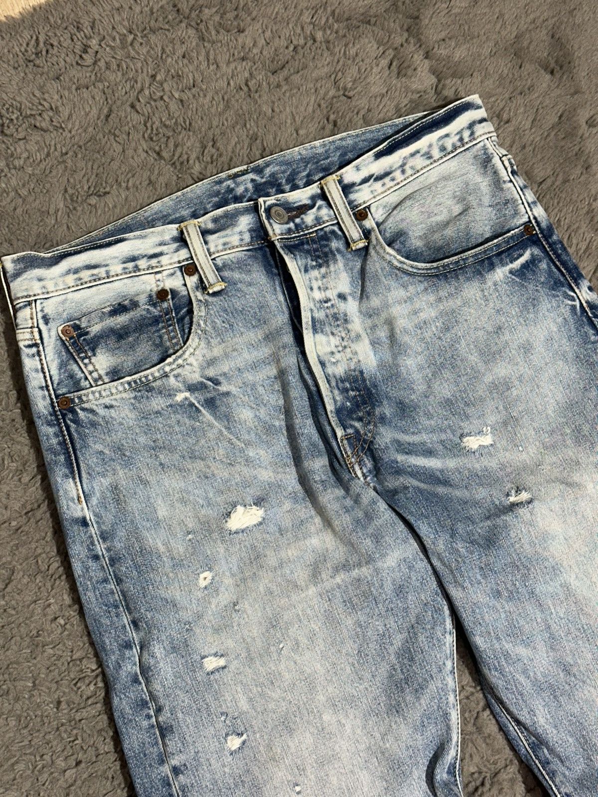 Levi's Vintage Clothing Vintage Levi's 501 CT Customized & Tapered Denim Size US 32 / EU 48 - 5 Thumbnail