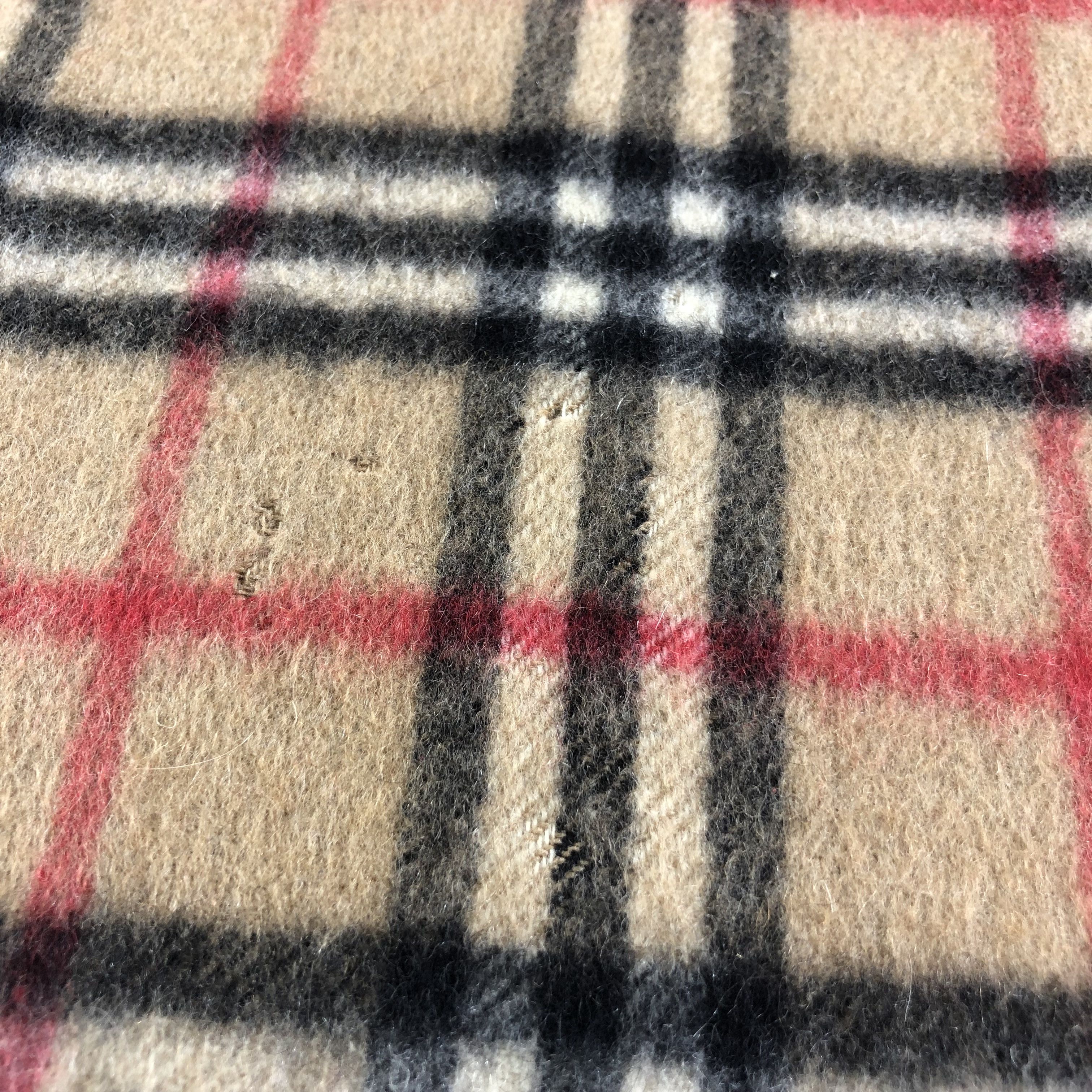 Burberry Burberrys Tan Nova Check Cashmere Scarf Muffler V1514 Size ONE SIZE - 16 Thumbnail