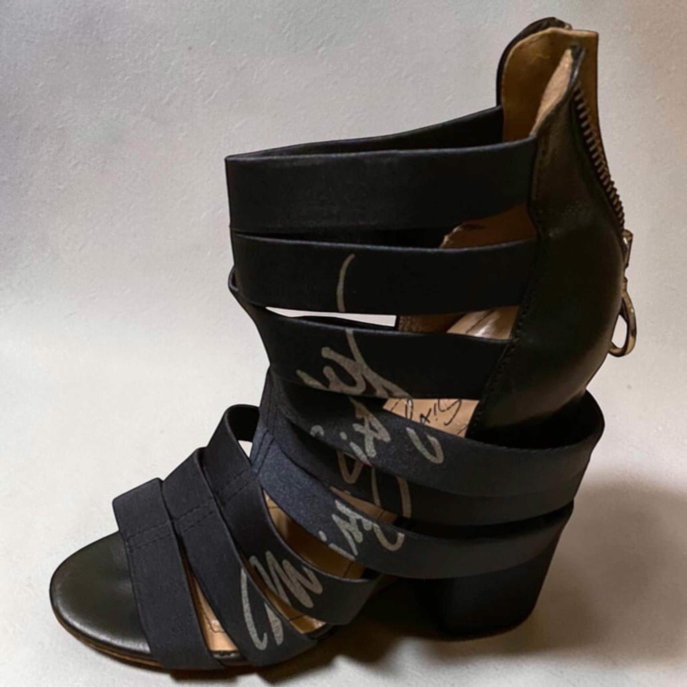Miss Sixty The Miss Sixty Wedge Heel Leather Shoes Size US 5.5 / IT 35.5 - 1 Thumbnail