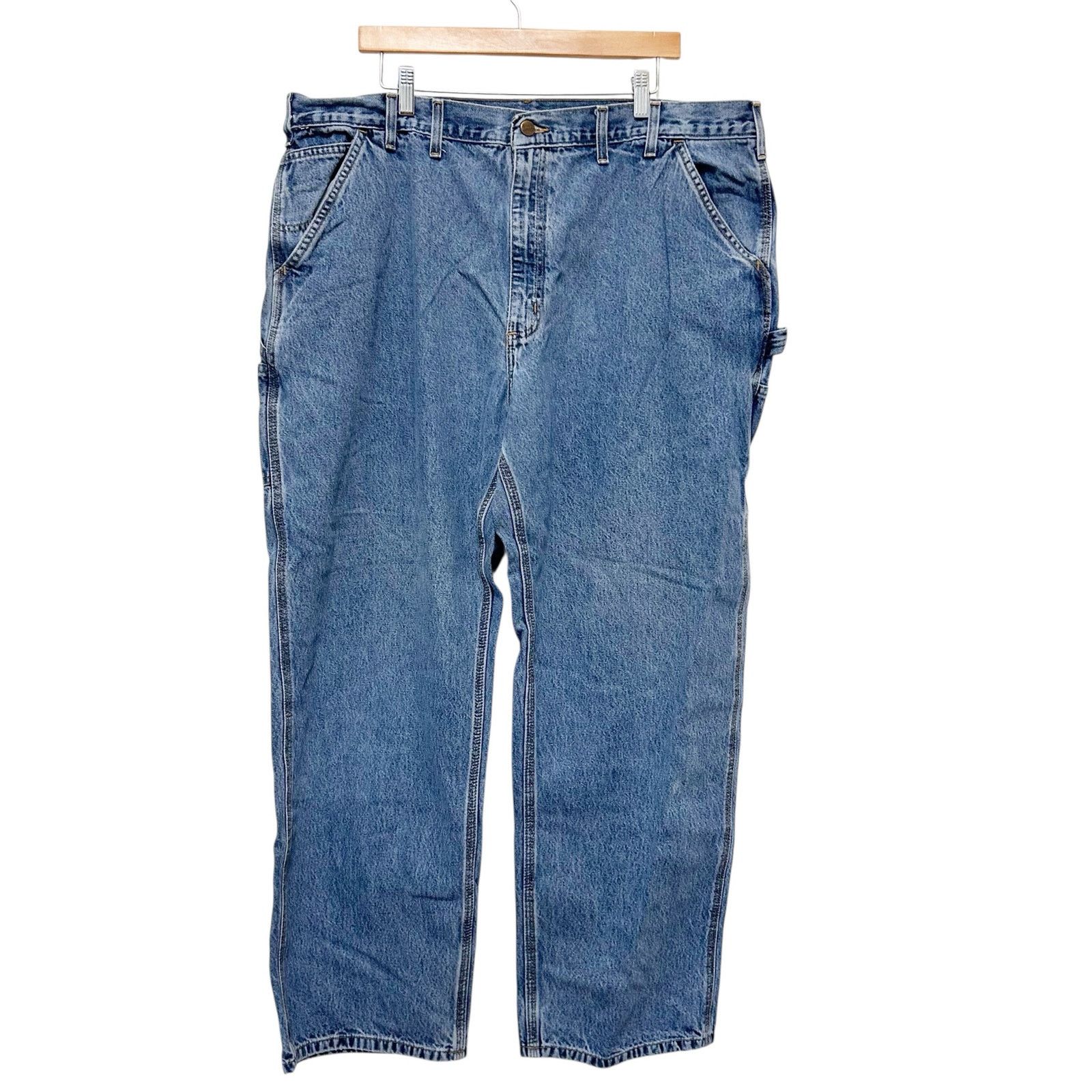 Carhartt Carhartt Carpenter Dungaree Fit Jeans Sz 44x32 Size US 44 / EU 60 - 1 Thumbnail