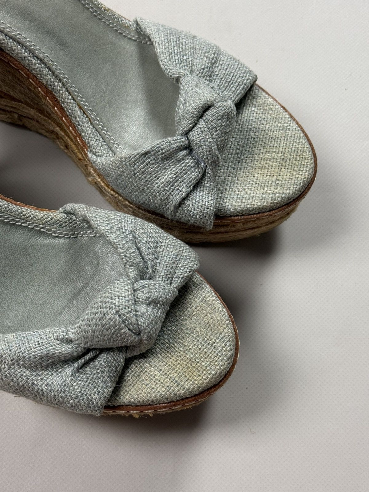 Ralph Lauren Purple Label Ralph Lauren Purple Fistina Espadrille Wedge Sandals Shoes Size US 9.5 / IT 39.5 - 21 Thumbnail