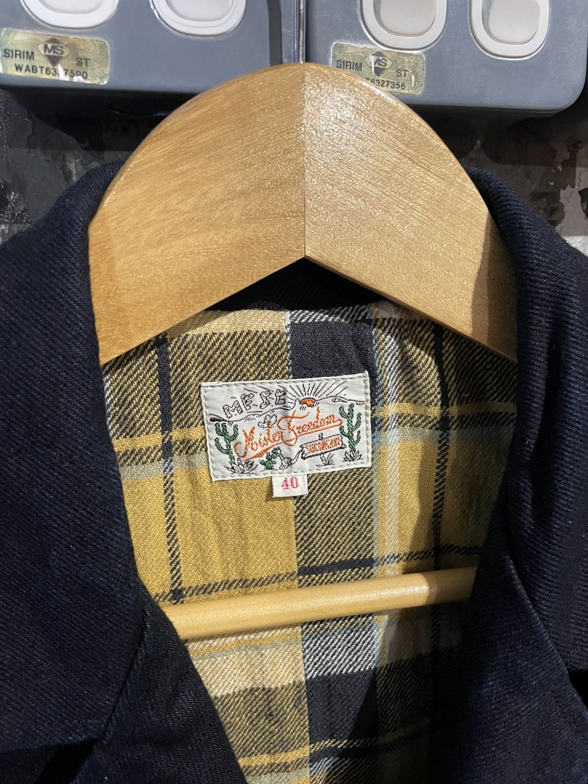 Mister Freedom × Sugar Cane MFSC PIONEER JACKET - MIDNIGHT DENIM Size US L / EU 52-54 / 3 - 4 Thumbnail