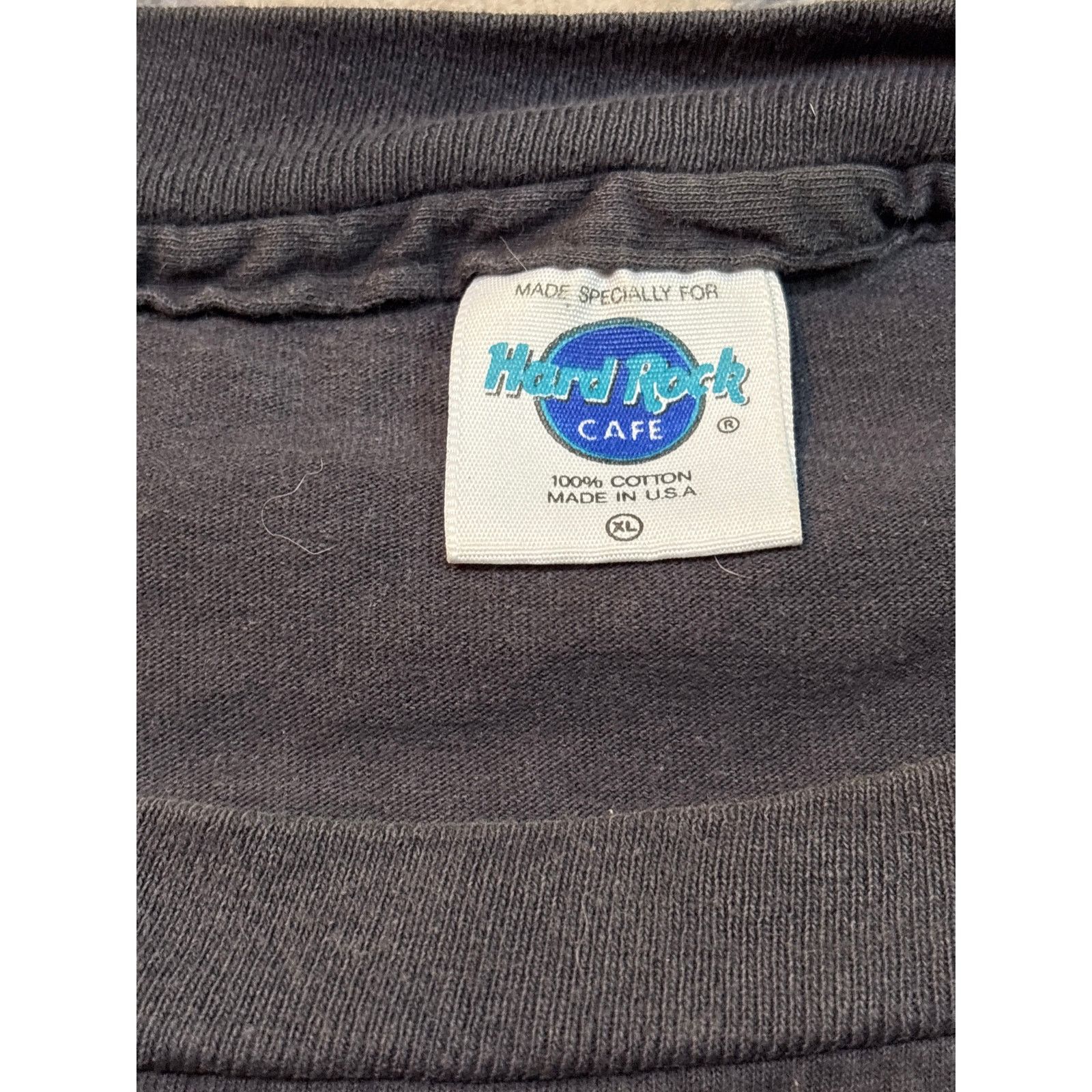 Hard Rock Cafe VTG 90s Hard Rock Cafe Chicago Thrashed Bleached retro XL Size US XL / EU 56 / 4 - 3 Thumbnail