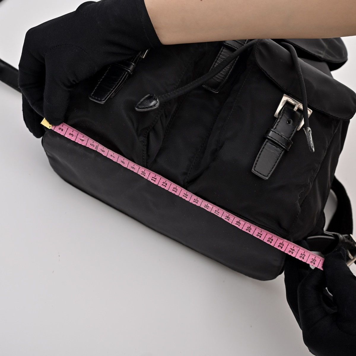 Prada Prada Small Re-Nylon Black Backpack Size ONE SIZE - 25 Thumbnail